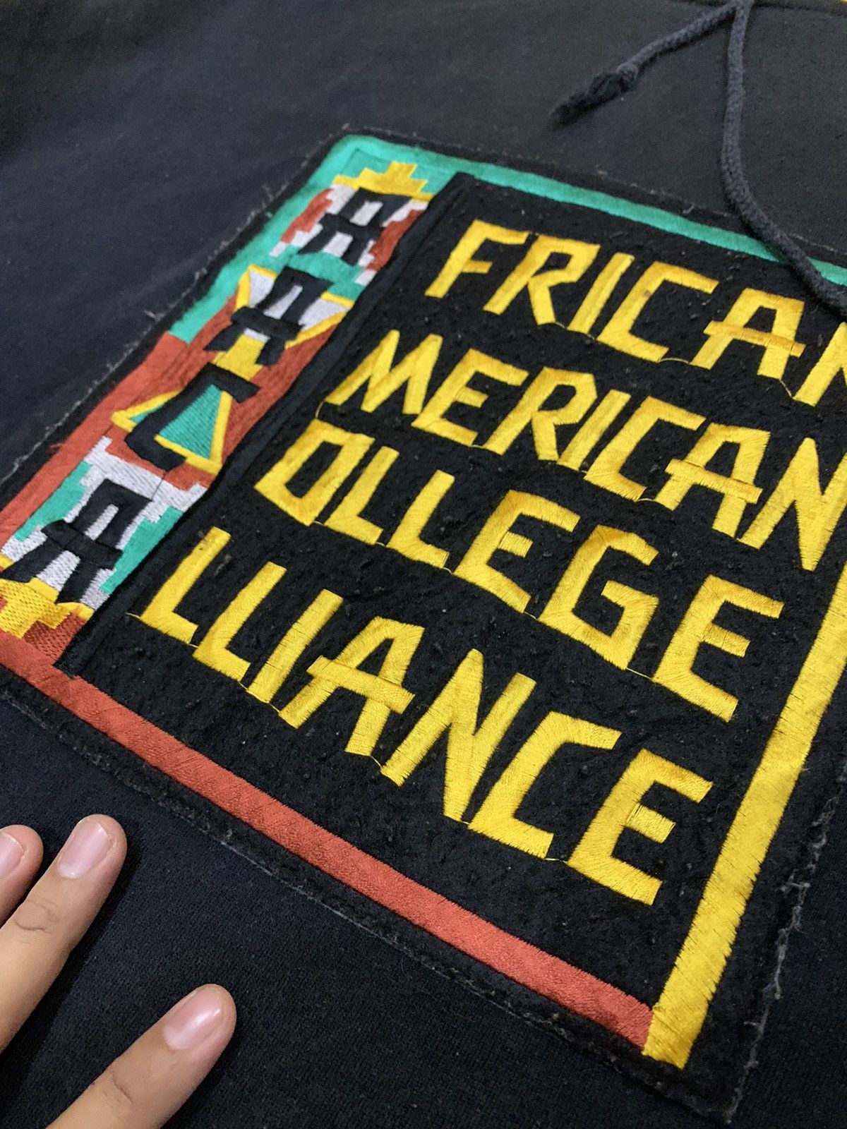 Band Tees 1990s AFRICAN AMERICAN COLLEGE ALLIANCE AACA HOODIE Size US XL / EU 56 / 4 - 8 Thumbnail