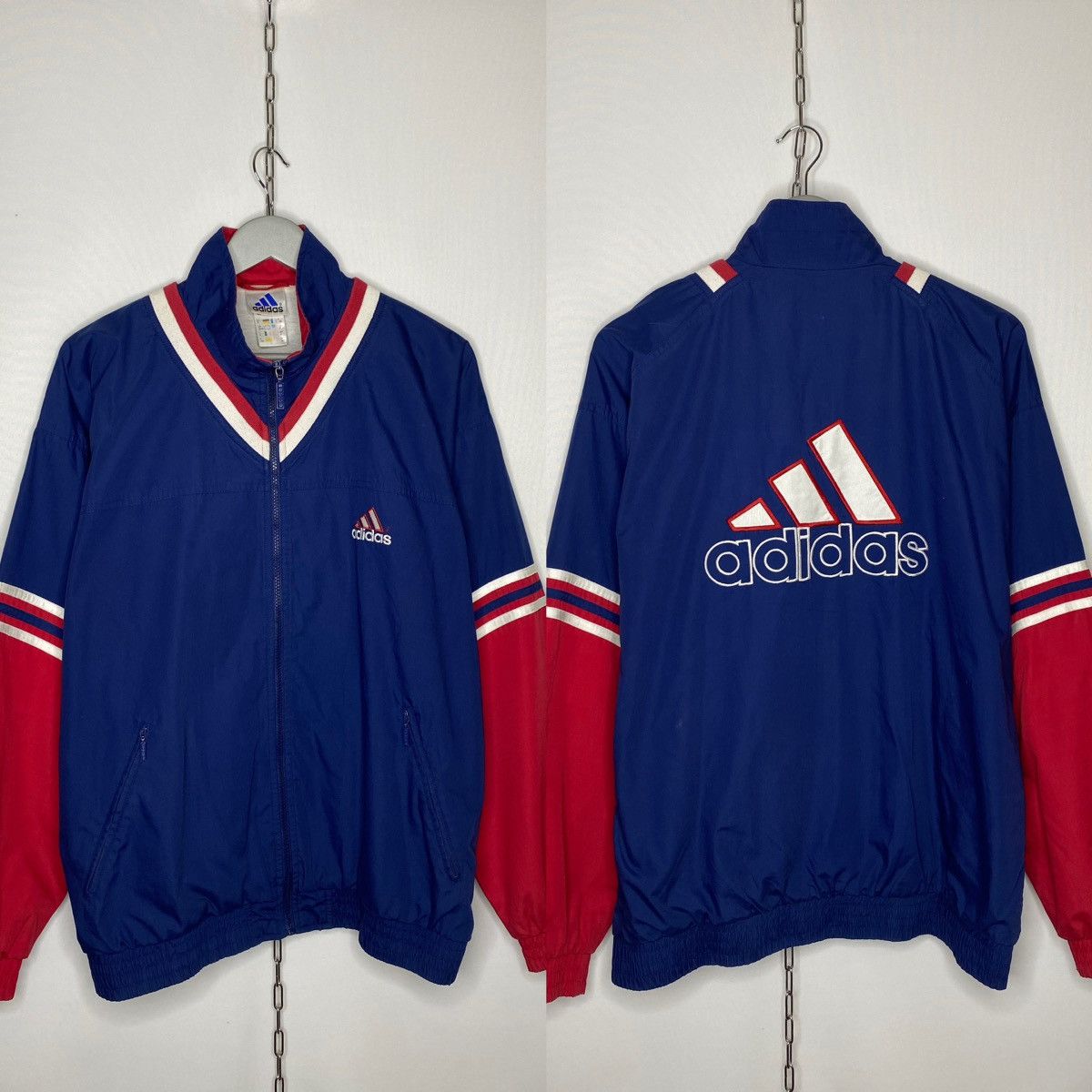 🚀Vintage Adidas Originals Big Logo Full Zip Jacket 🚀