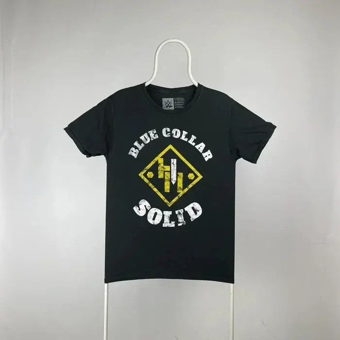 Band Tees Blue collar heavy machinery wwe logo T-shirt band tee Small Size US S / EU 44-46 / 1 - 1 Thumbnail