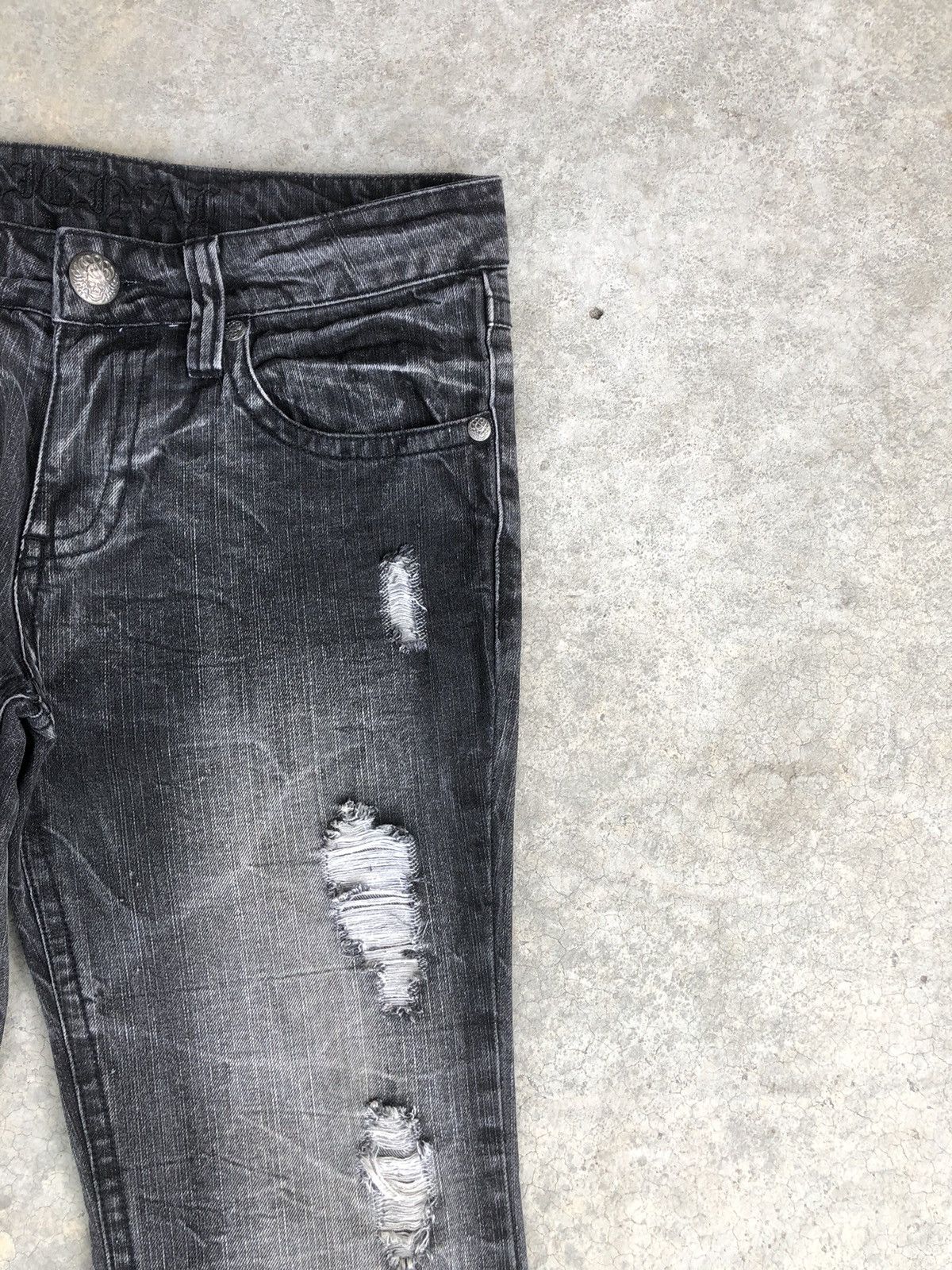 If Six Was Nine Japanese Original Flared Jeans Distressed Jeans Size US 32 / EU 48 - 5 Thumbnail