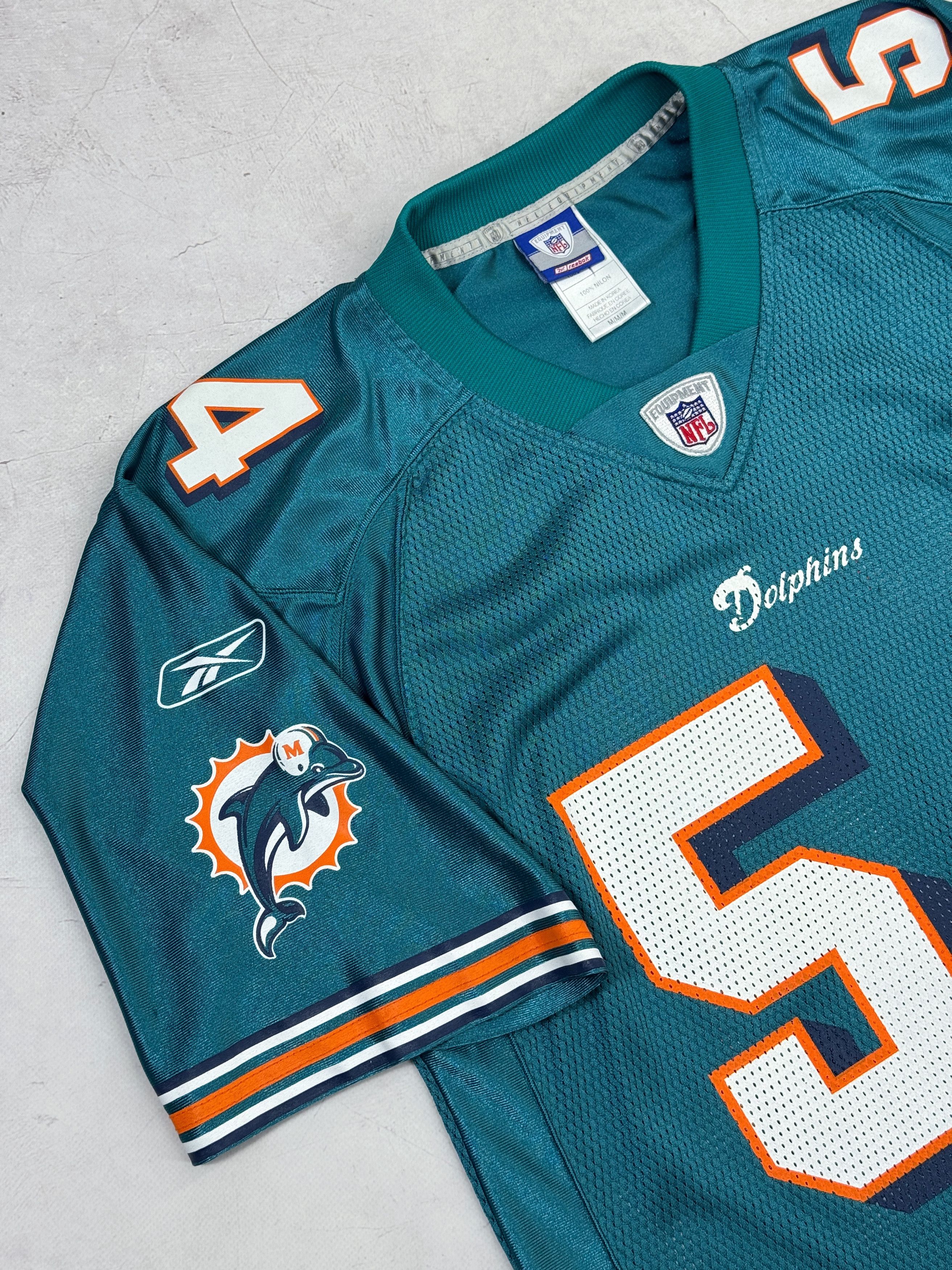 NFL Vintage Miami Dolphins NFL Jersey #54 THOMAS by Reebok Size US M / EU 48-50 / 2 - 10 Thumbnail