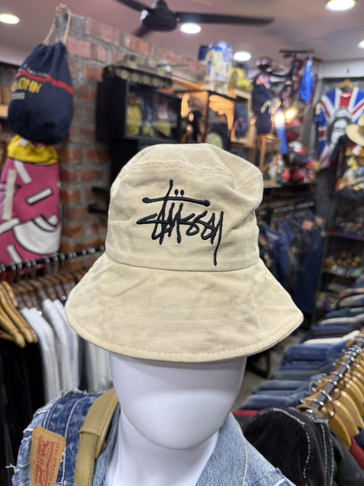 Stussy × Vintage Vintage Stussy Bucket hats Size ONE SIZE - 2 Thumbnail