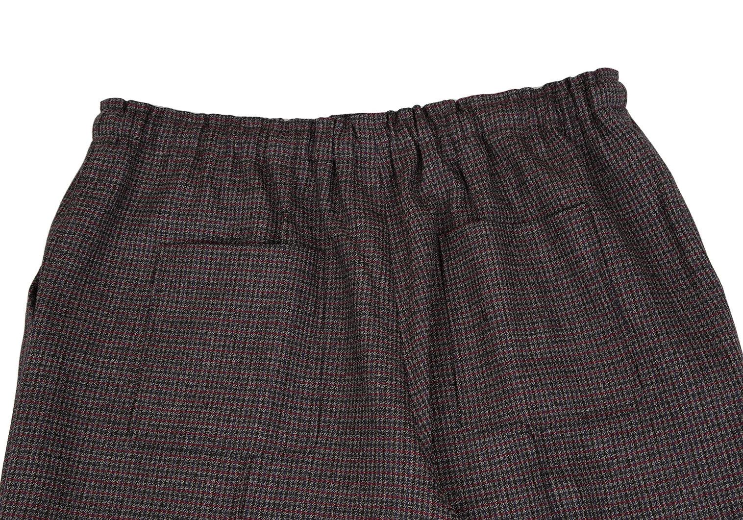 Fendi Zucka Houndstooth Tapered Pants in Red and Gray, Size 48 Size US 32 / EU 48 - 9 Thumbnail