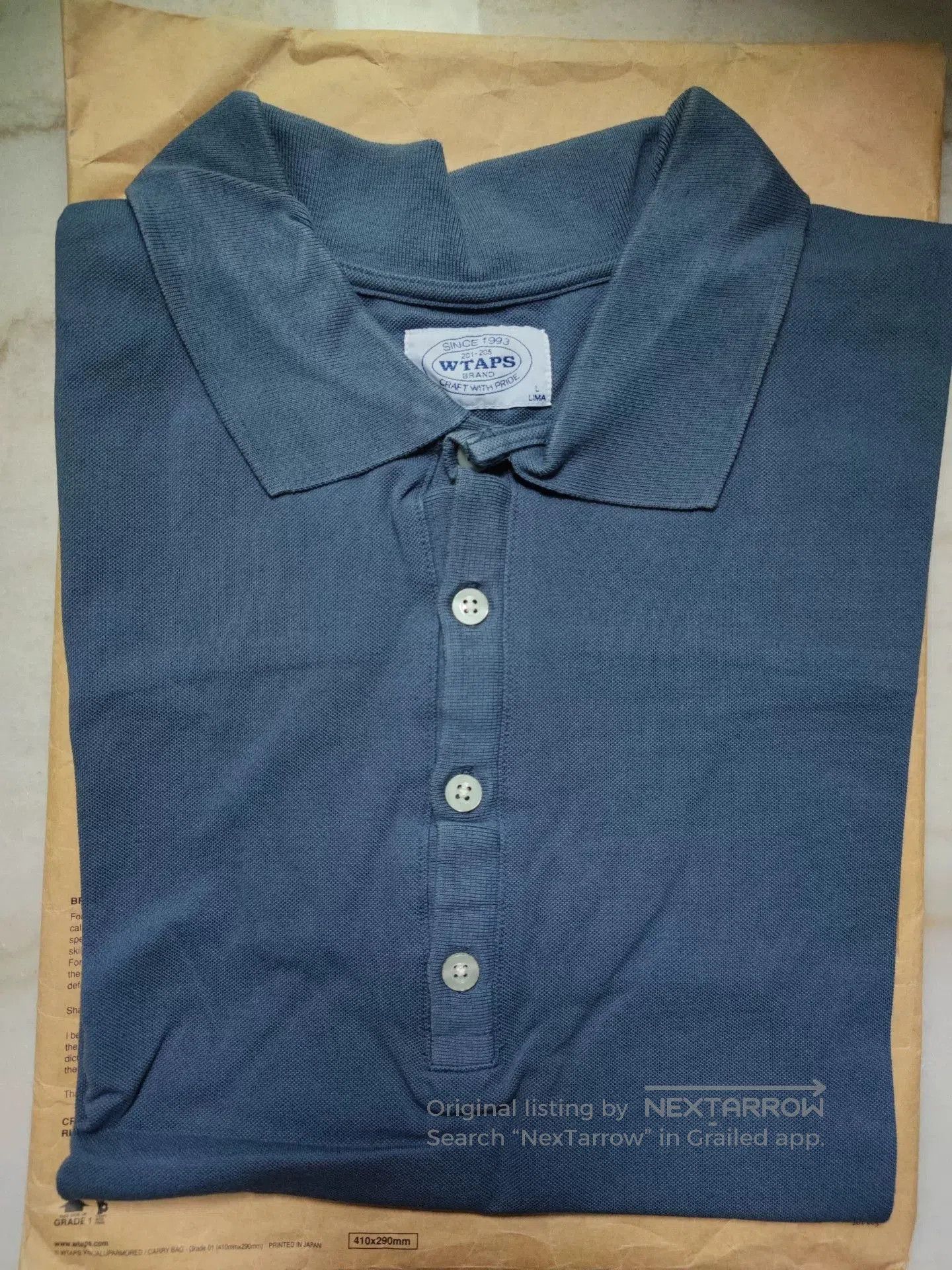 Wtaps Wtaps Cotton Short Sleeve Polo. Size US L / EU 52-54 / 3 - 3 Thumbnail