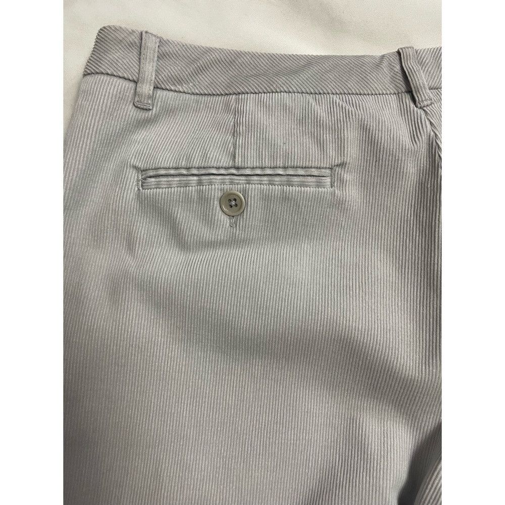Calvin Klein Calvin Klein Straight Leg Light Grey Corduroy Pants Size 8 Size 30" / US 8 / IT 44 - 7 Thumbnail