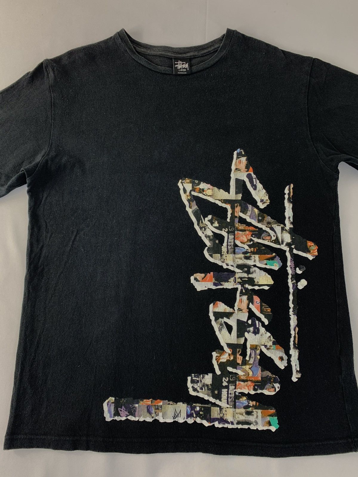 Stussy Stussy Script Photo Collage Casual Box Logo Spell Out Tee Size US L / EU 52-54 / 3 - 3 Thumbnail