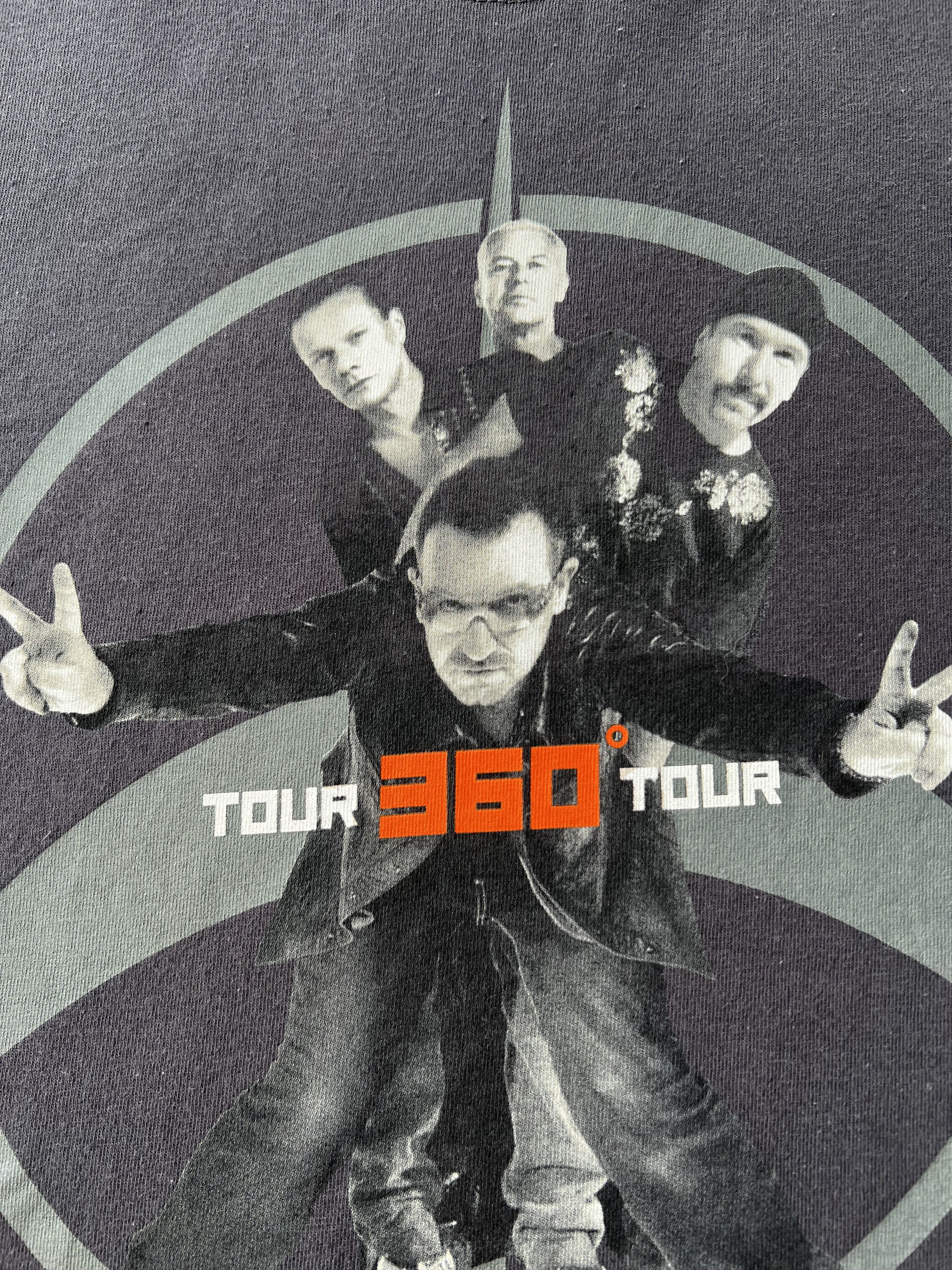 Band Tees Vintage 2000s U2 360 Tour Rock Band T-shirt Size US XXL / EU 58 / 5 - 4 Thumbnail
