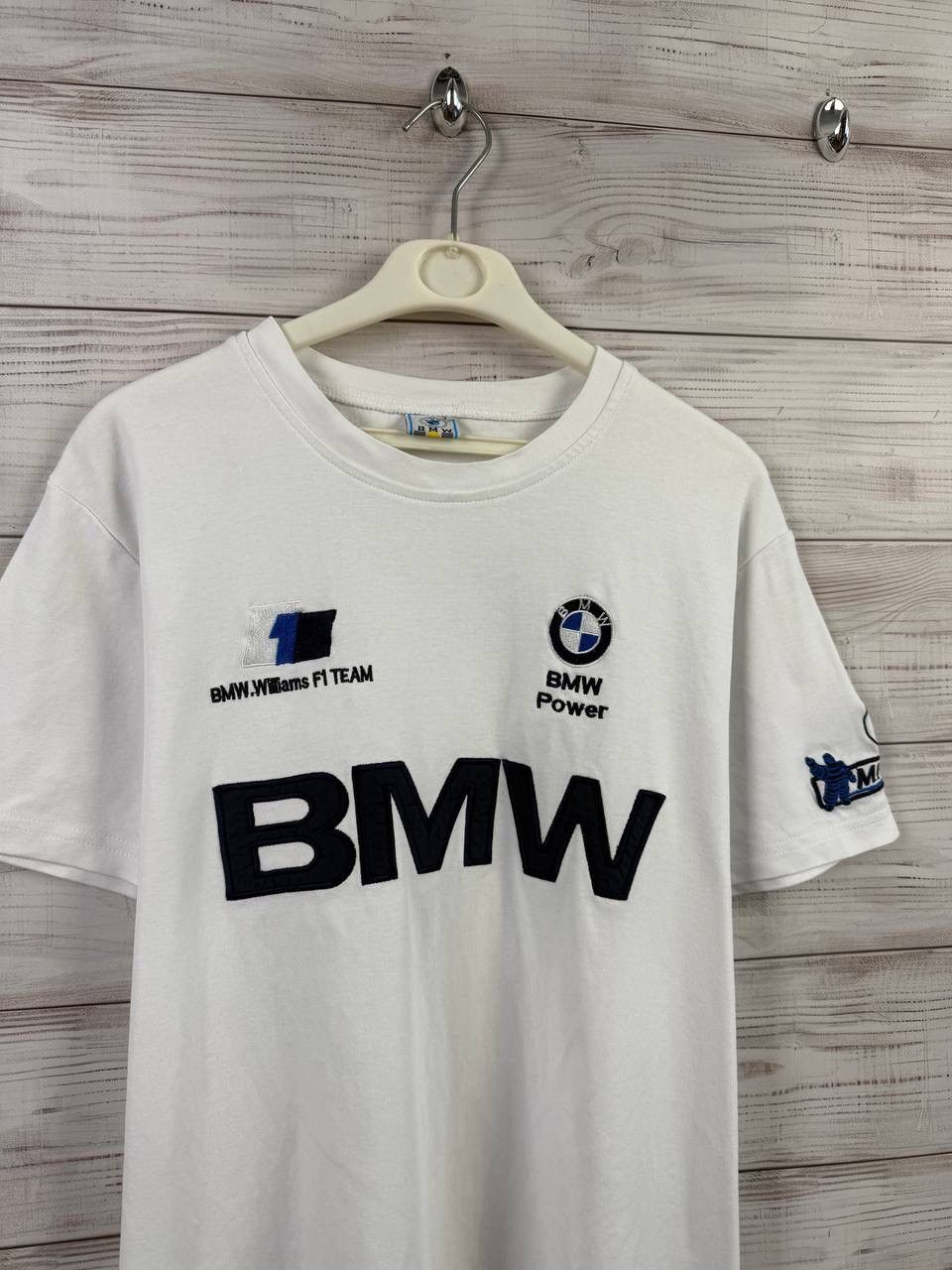 BMW Vintage BMW Tee Shirt Thrashed Size US M / EU 48-50 / 2 - 2 Thumbnail