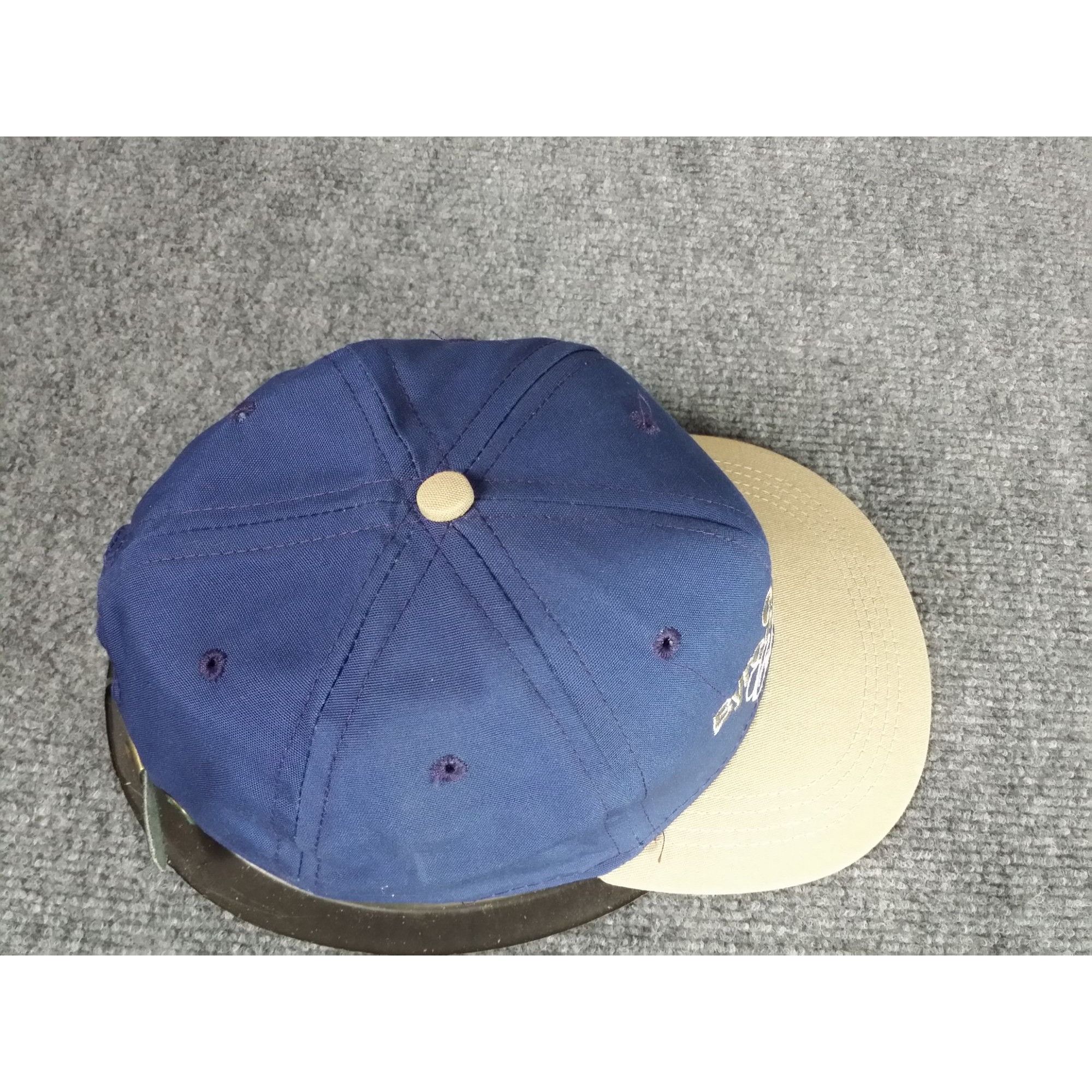 Imperial GTE Byron Nelson Classic Golf Strapback Hat Blue Tan Graphic Size ONE SIZE - 5 Thumbnail