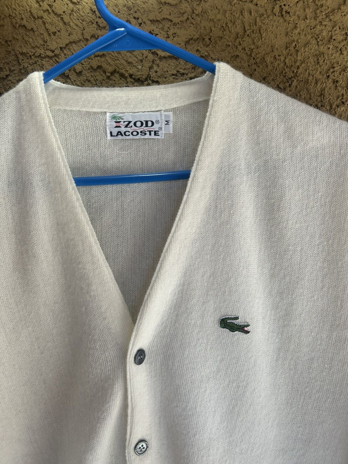 Izod × Lacoste × Vintage Vintage IZOD Lacoste Cardigan Size M Size US M / EU 48-50 / 2 - 2 Thumbnail