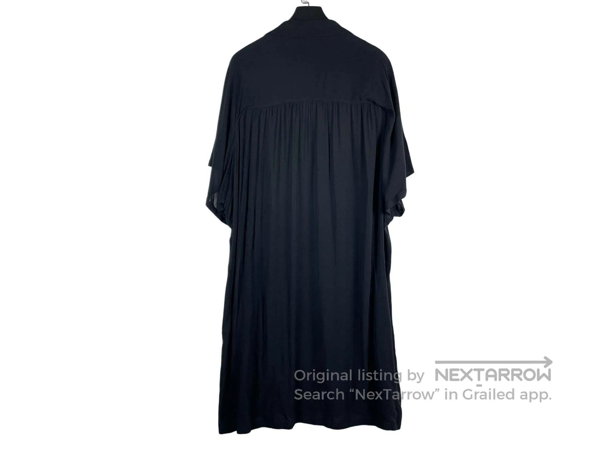 Yohji Yamamoto Yohji Yamamoto Bat Sleeve Long Short Sleeve Shirt Size US L / EU 52-54 / 3 - 2 Thumbnail