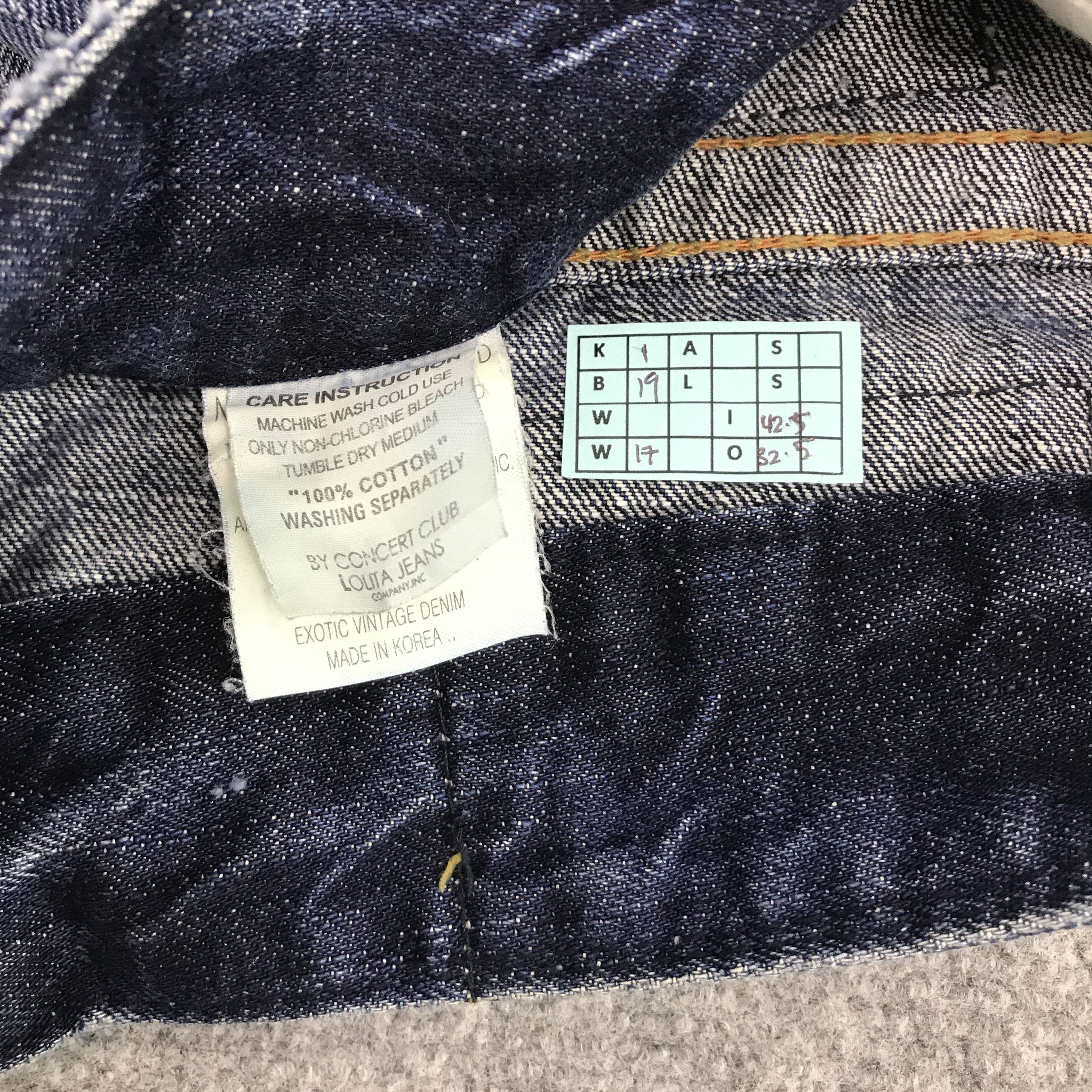 Japanese Brand JAPAN STYLE LOLITA DISTRESSED DENIM JEAN Size US 34 / EU 50 - 14 Thumbnail