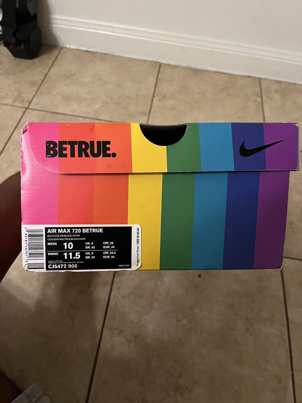 Nike Be True Nike AirMax 720 Size US 10 / EU 43 - 6 Thumbnail