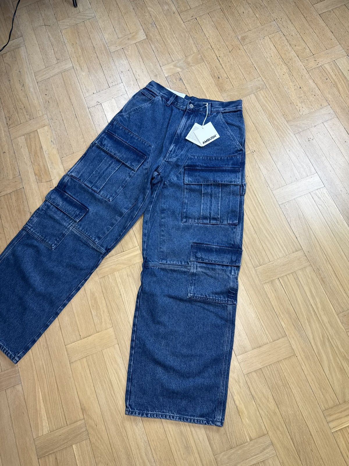 Ambush Design Ambush Cargo Oversized Jeans Size US 31 - 3 Thumbnail