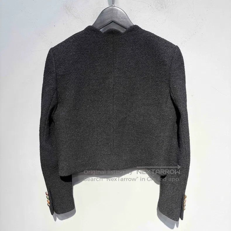Saint Laurent Paris Saint Laurent Paris Black glass buttons colorful heart-sha Size XS / US 0-2 / IT 36-38 - 2 Thumbnail