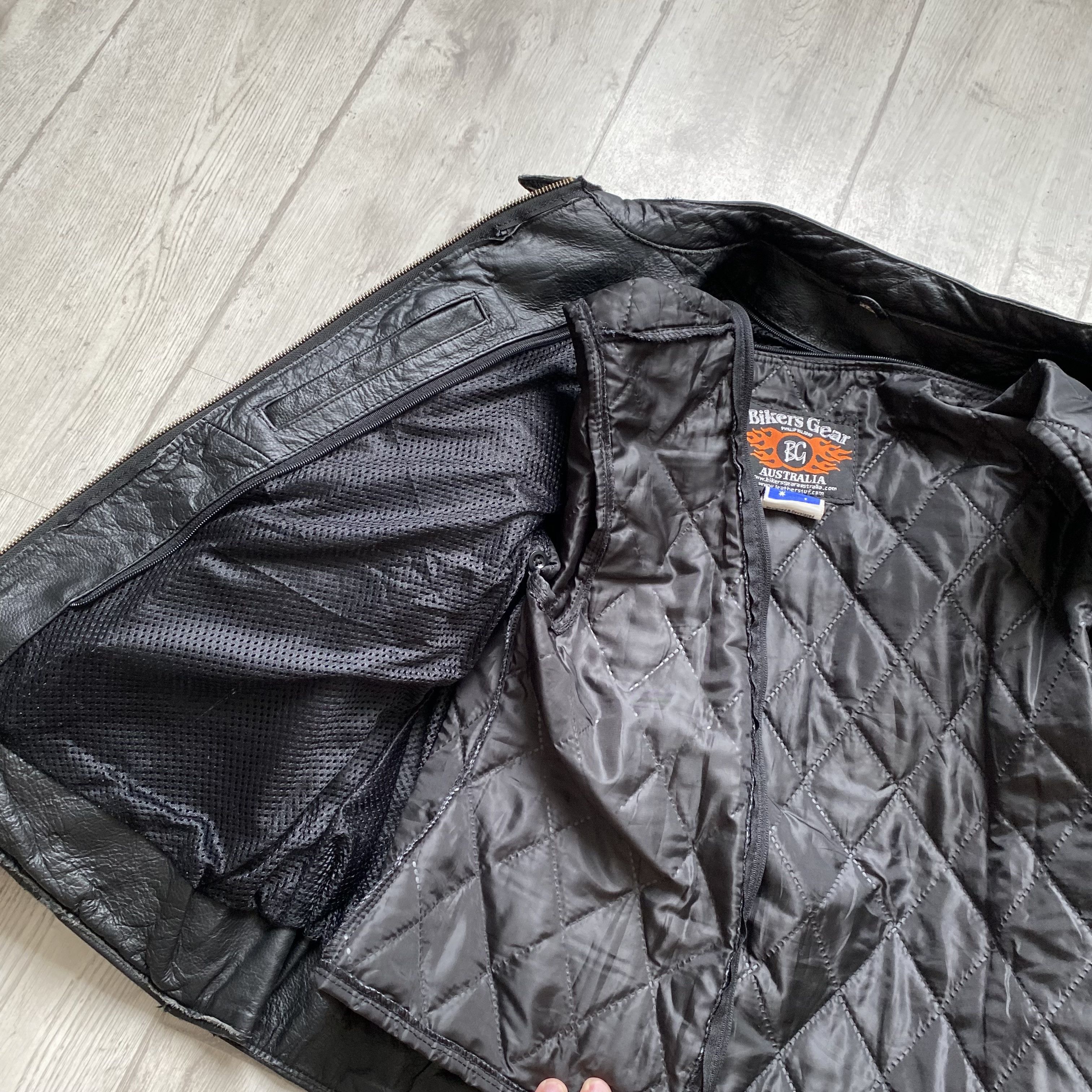 Harley Davidson 🏍️Vintage Leater Biker Jacket Moto Racing Avant-garde Size M / US 6-8 / IT 42-44 - 10 Thumbnail