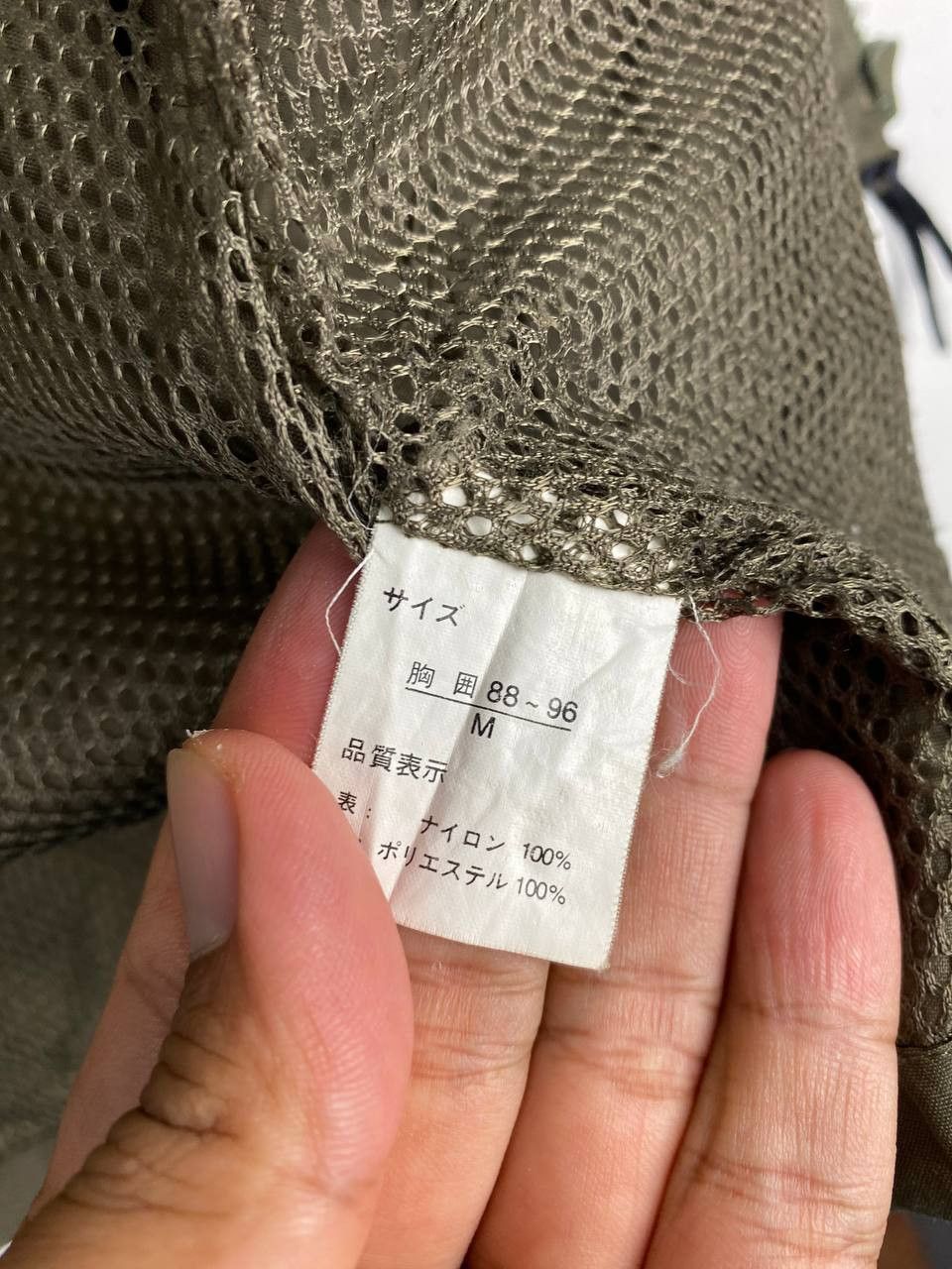 Japanese Brand japanese brand nylon vest fishnet lining nice design Size US M / EU 48-50 / 2 - 6 Thumbnail