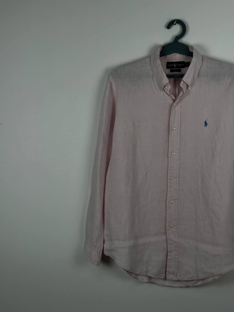 Polo Ralph Lauren Polo Ralph Lauren Light Pink Men's Fit Linen Shirt Size US L / EU 52-54 / 3 - 2 Thumbnail