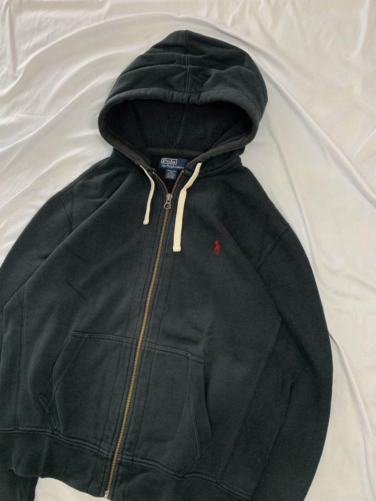Ralph Lauren vintage zip polo ralph lauren hoodie bro Size US L / EU 52-54 / 3 - 4 Thumbnail