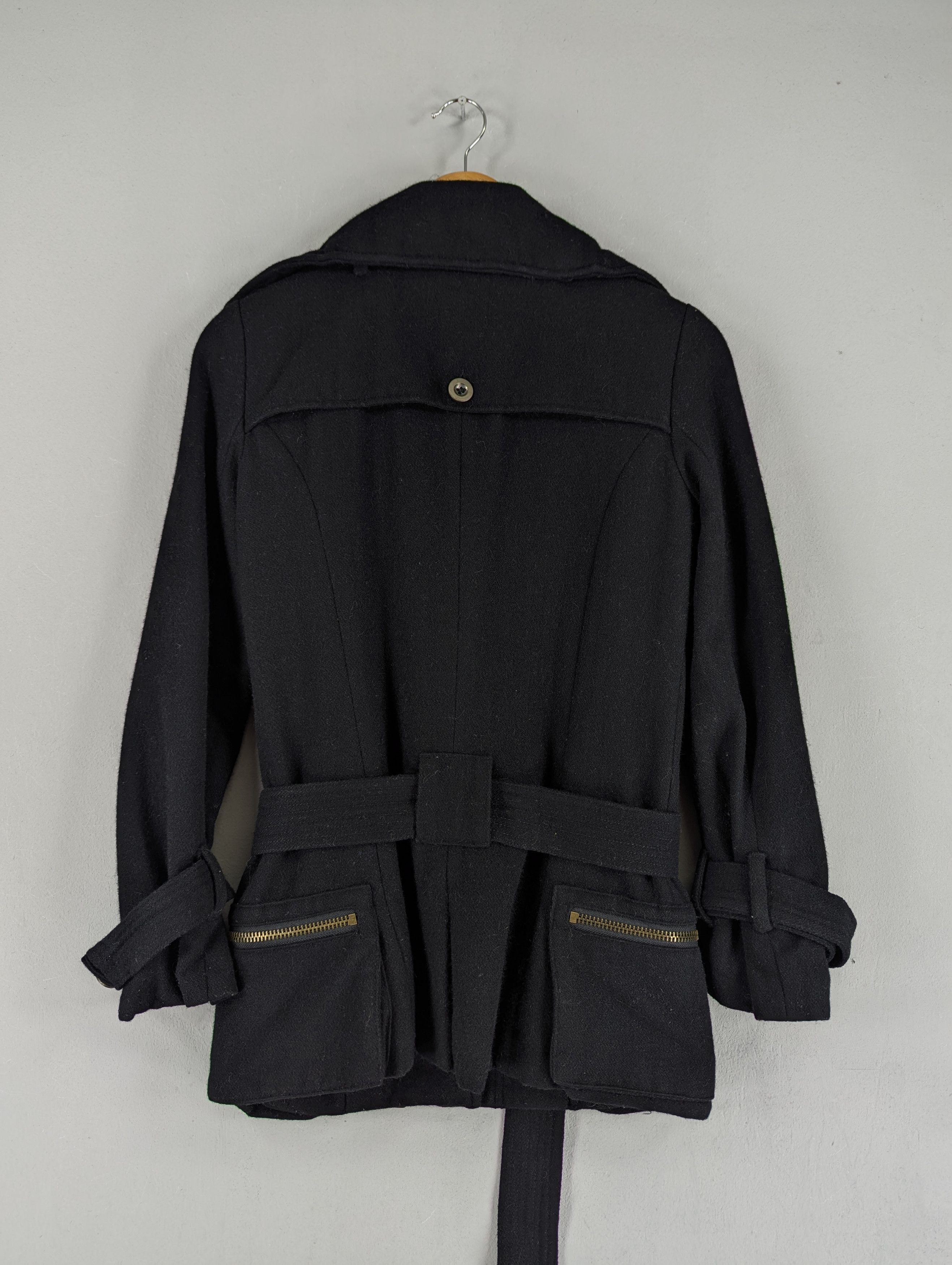 GOA G.O.A Military Style Wool Coat Jacket With Belted Size S / US 4 / IT 40 - 14 Thumbnail