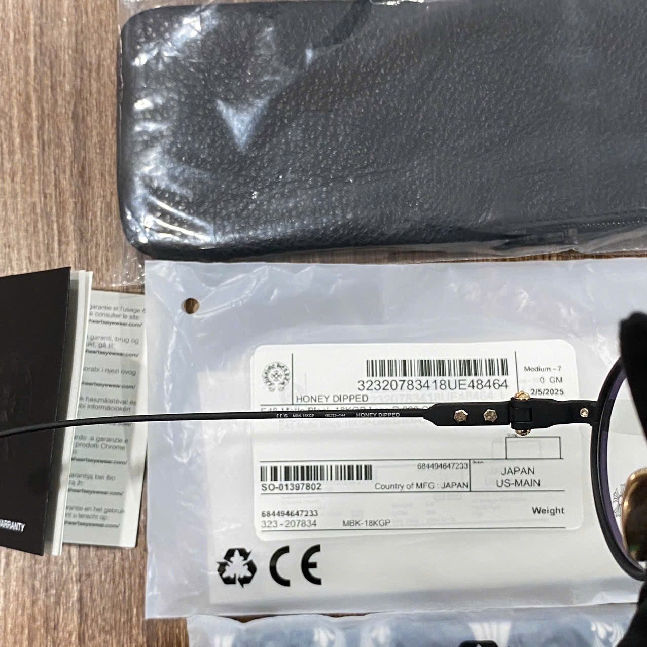 Chrome Hearts CHROME HEARTS HONEY DIPPED EYEGLASSES Size ONE SIZE - 8 Thumbnail