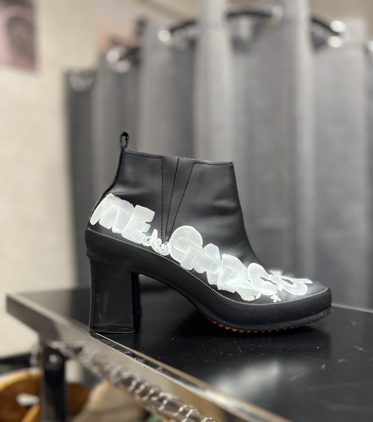Comme des Garcons Comme des Garcons Hand painted Short boots Size US 6 / IT 36 - 8 Thumbnail