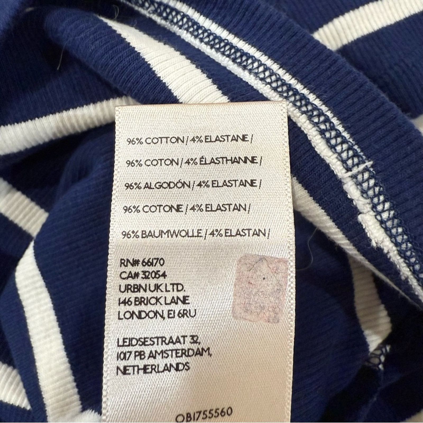 Anthropologie Maeve Anthropologie Striped Ribbed Baby Tee Women’s Medium Size M / US 6-8 / IT 42-44 - 7 Thumbnail