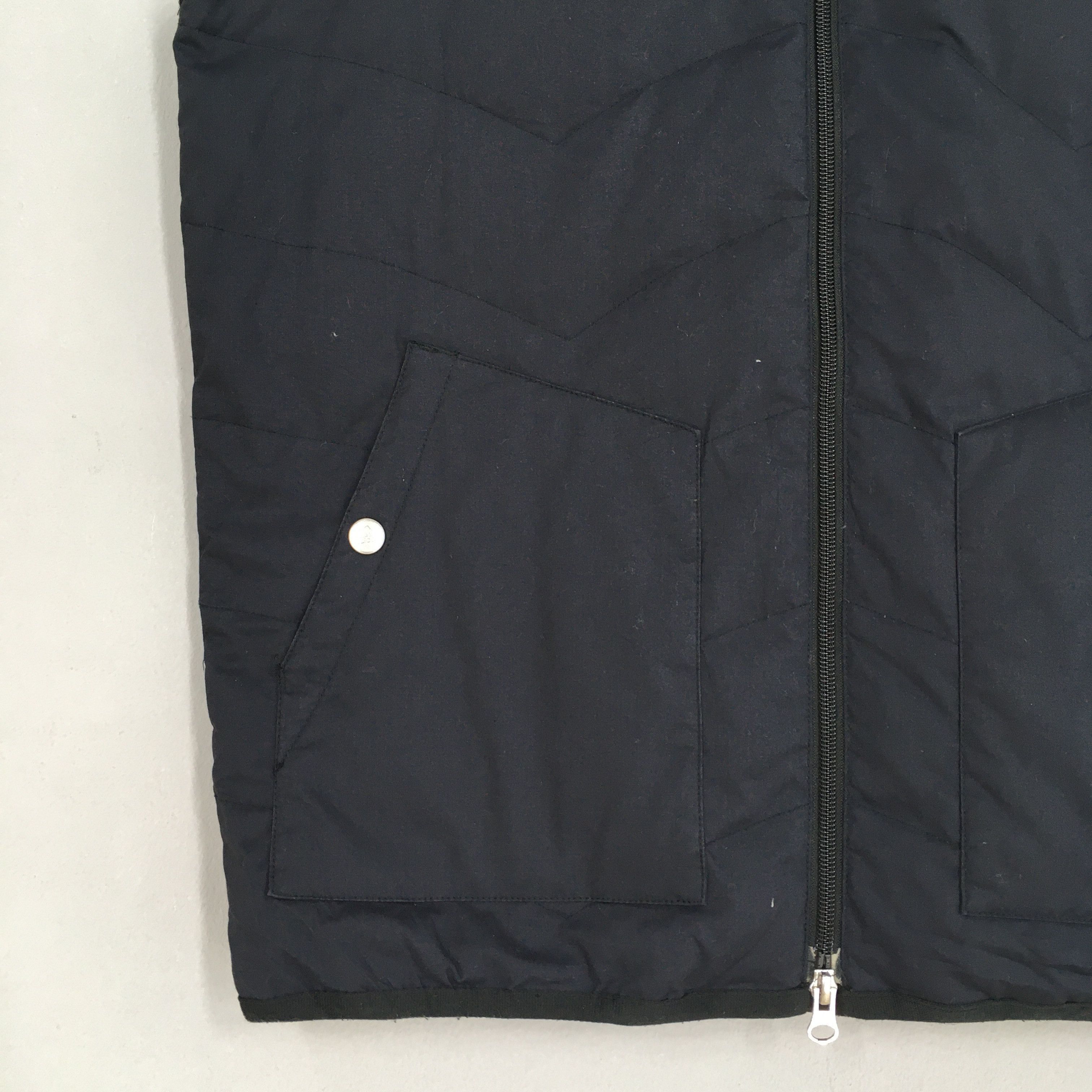 Adidas Vintage Adidas Three Stripes Vest Black Jacket Large Size US L / EU 52-54 / 3 - 3 Thumbnail