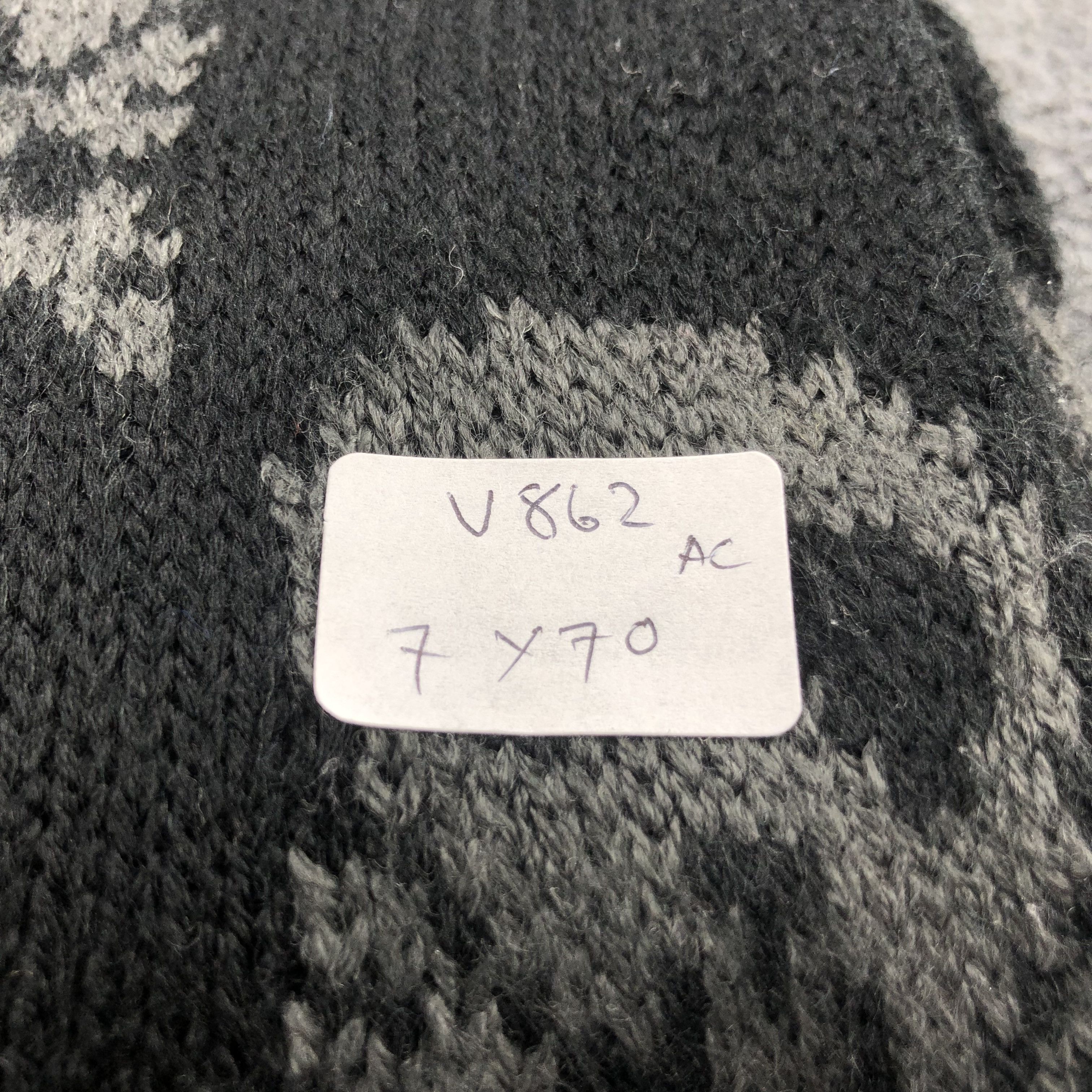 Seditionaries × Vintage Skulls and Crossed Bones Scarf Muffler Acrylic V862 Size ONE SIZE - 6 Thumbnail