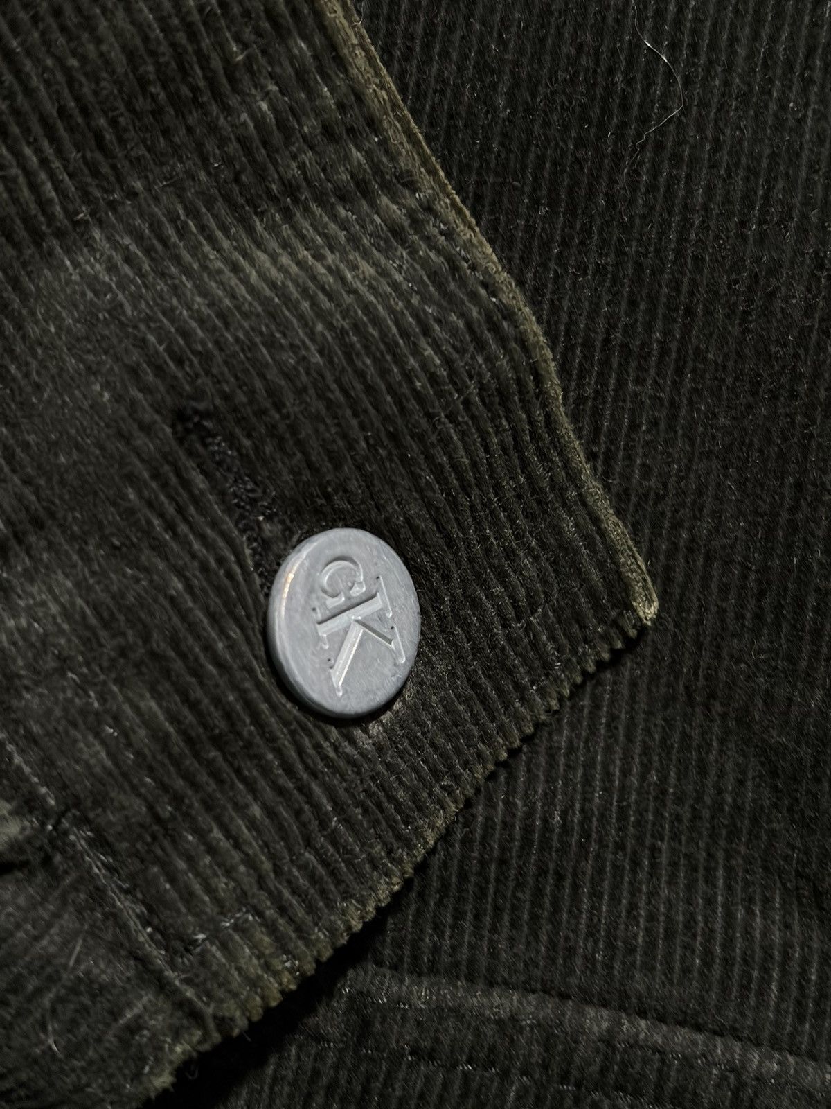 Calvin Klein Calvin Klein Jeans Jacket Womens Corduroy Bomber Full Zip Size M / US 6-8 / IT 42-44 - 5 Thumbnail