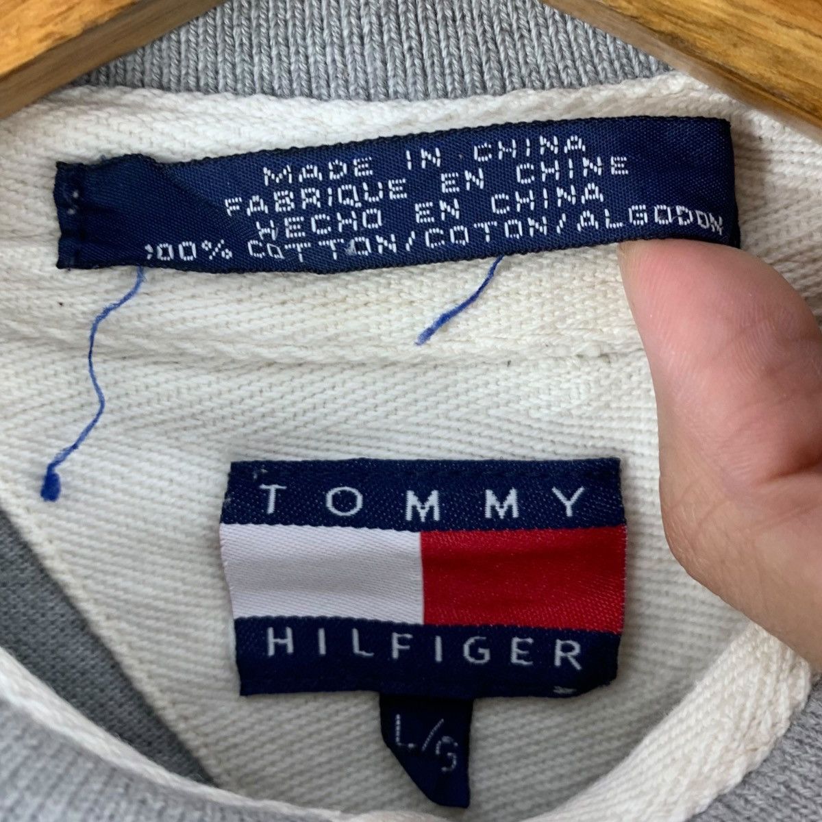 Tommy Hilfiger Vintage TOMMY HILFIGER ATHLETICS Rowing Polo Tee Shirt Top Size US L / EU 52-54 / 3 - 8 Thumbnail