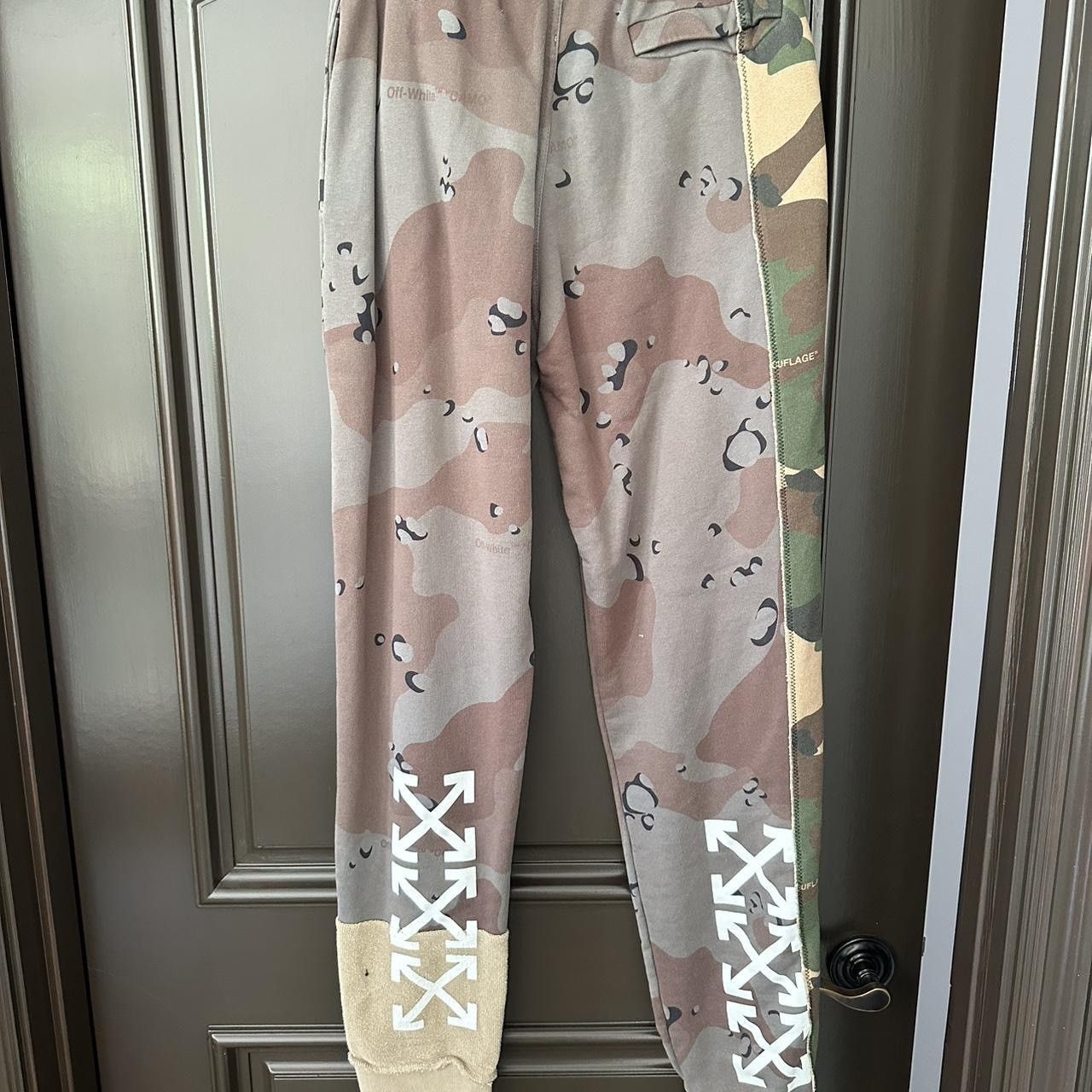 Off-White Multi camo Off White arrow sweatpants Size US 31 - 2 Thumbnail