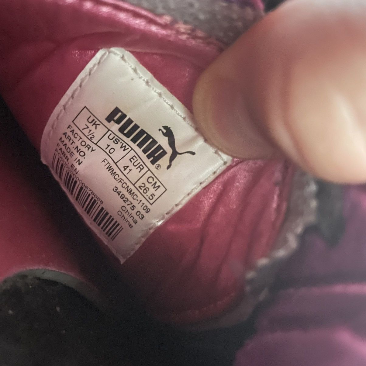 Puma Vintage Cyber Puma Speed Cat Impulse Sneakers Y2k shoes Hype Size US 11 / IT 41 - 2 Thumbnail