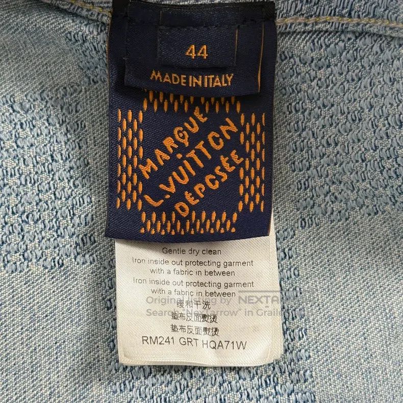 Louis Vuitton Louis Vuitton Fei Dong Blue Plaid Denim Jacket Size US S / EU 44-46 / 1 - 6 Thumbnail
