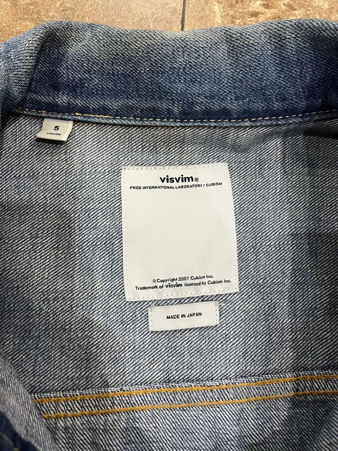 Visvim Visvim Denim Jacket with Minor Wear. Size US XXL / EU 58 / 5 - 4 Thumbnail