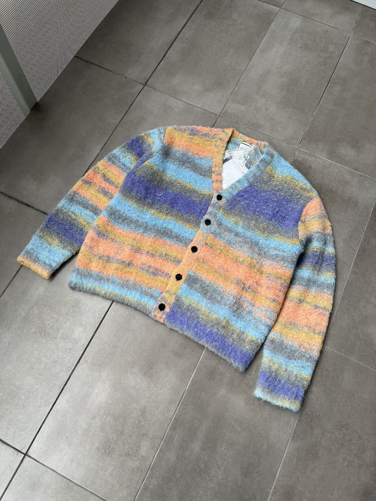 !DS! SS23 Wooyoungmi Multicolor Alpaca Cardigan