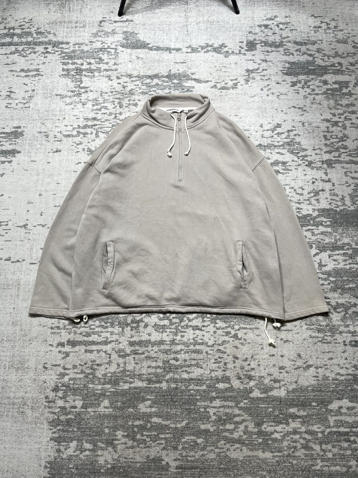 Uniform Bridge Uniform bridge pullover sweatshirt grey | Grailed