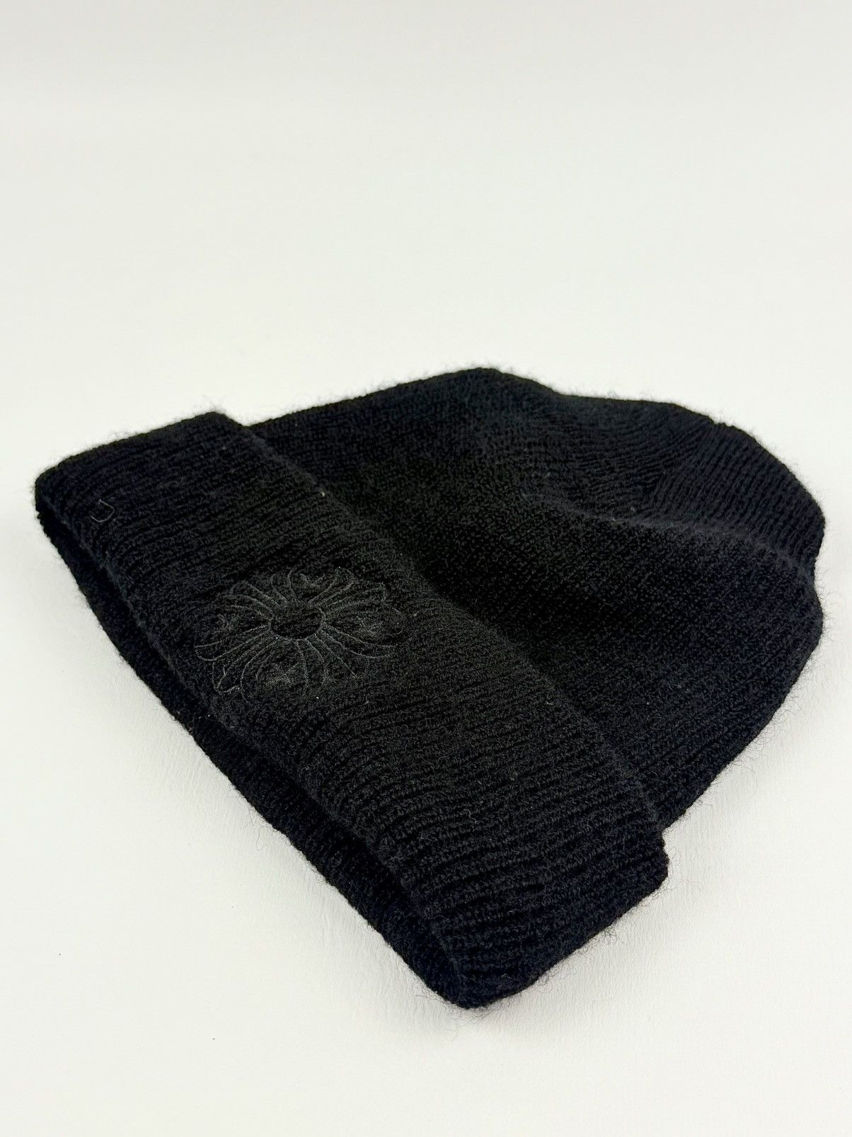 Chrome Hearts Chrome Hearts - + CROSS - Black Wool - Beanie Size ONE SIZE - 4 Thumbnail