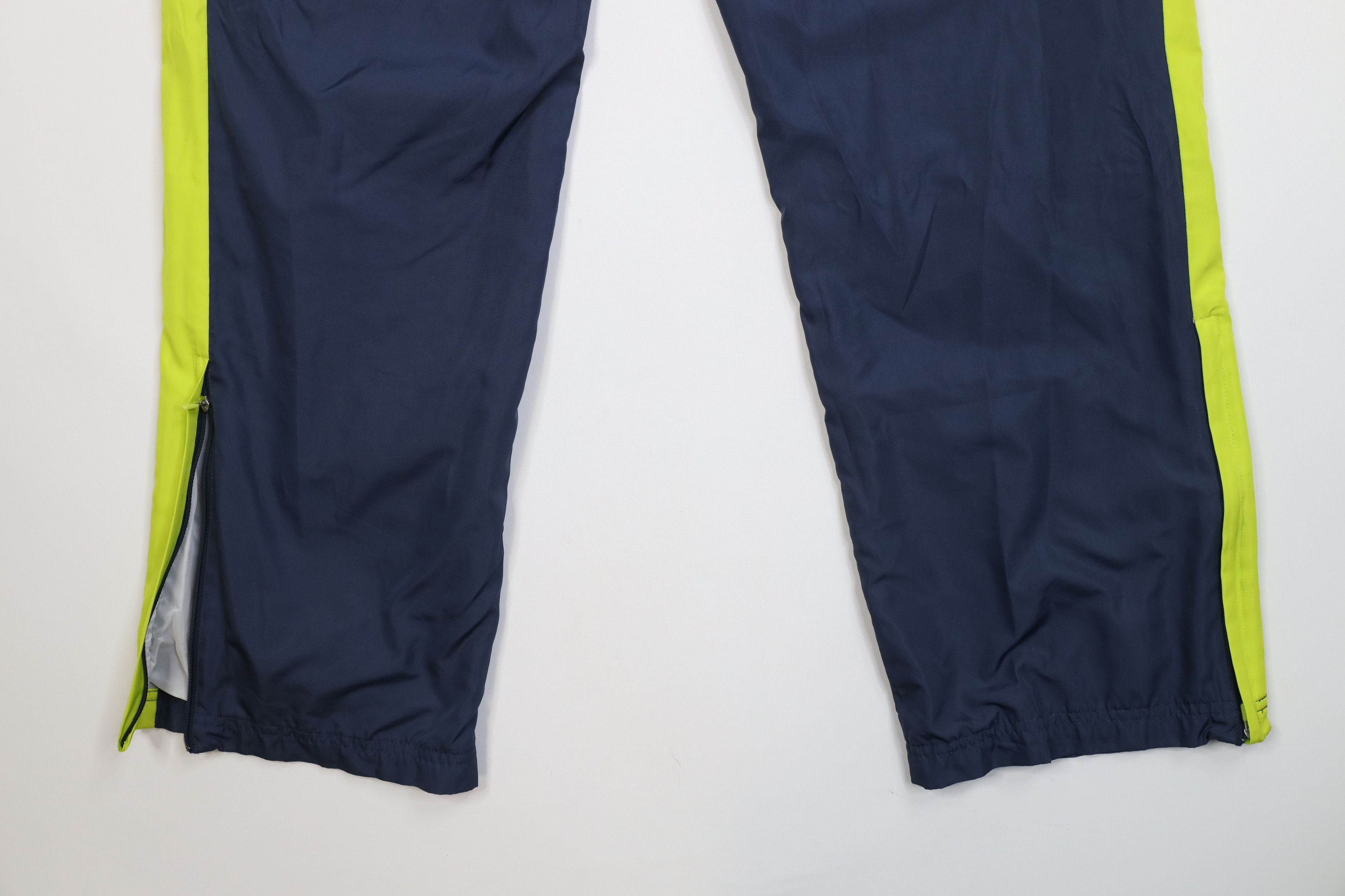 Fila Vintage 90s Y2K Fila Lined Wide Leg Windbreaker Pants Blue Size US 34 / EU 50 - 13 Thumbnail