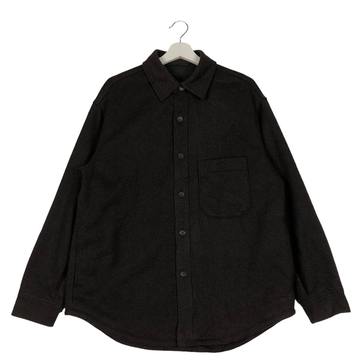 Japanese Brand 🔥Vtg Wool Chore Work Jacket Uniqlo Japan Issey Miyake Size US L / EU 52-54 / 3 - 1 Thumbnail