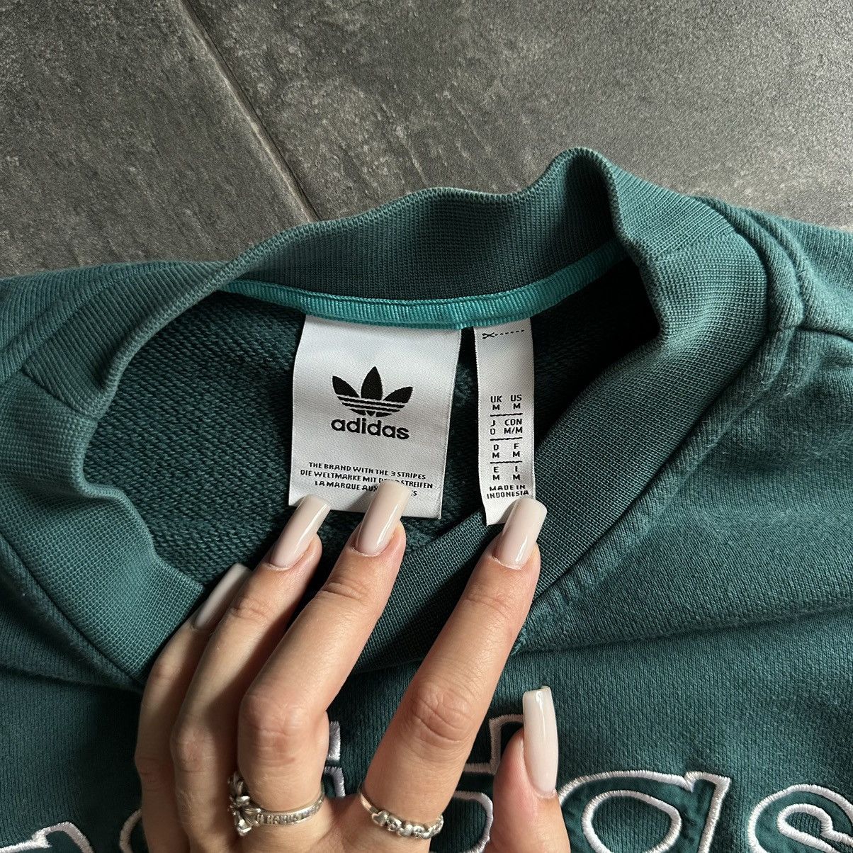 Adidas × Y's Vintage Adidas Sweatshirts Big Logo Sweater Y2K 00s Size US M / EU 48-50 / 2 - 8 Thumbnail