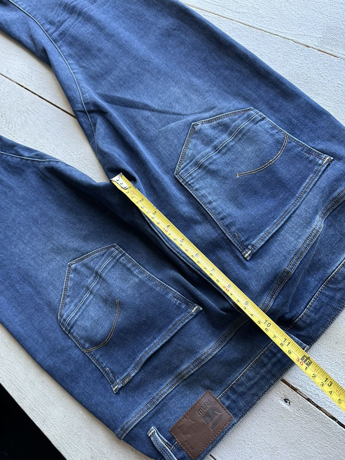 G-Star 🚨PUNK G STAR OPIUM 96 BLUE MENS JEANS Y2k BIKER Size US 28 / EU 44 - 17 Thumbnail
