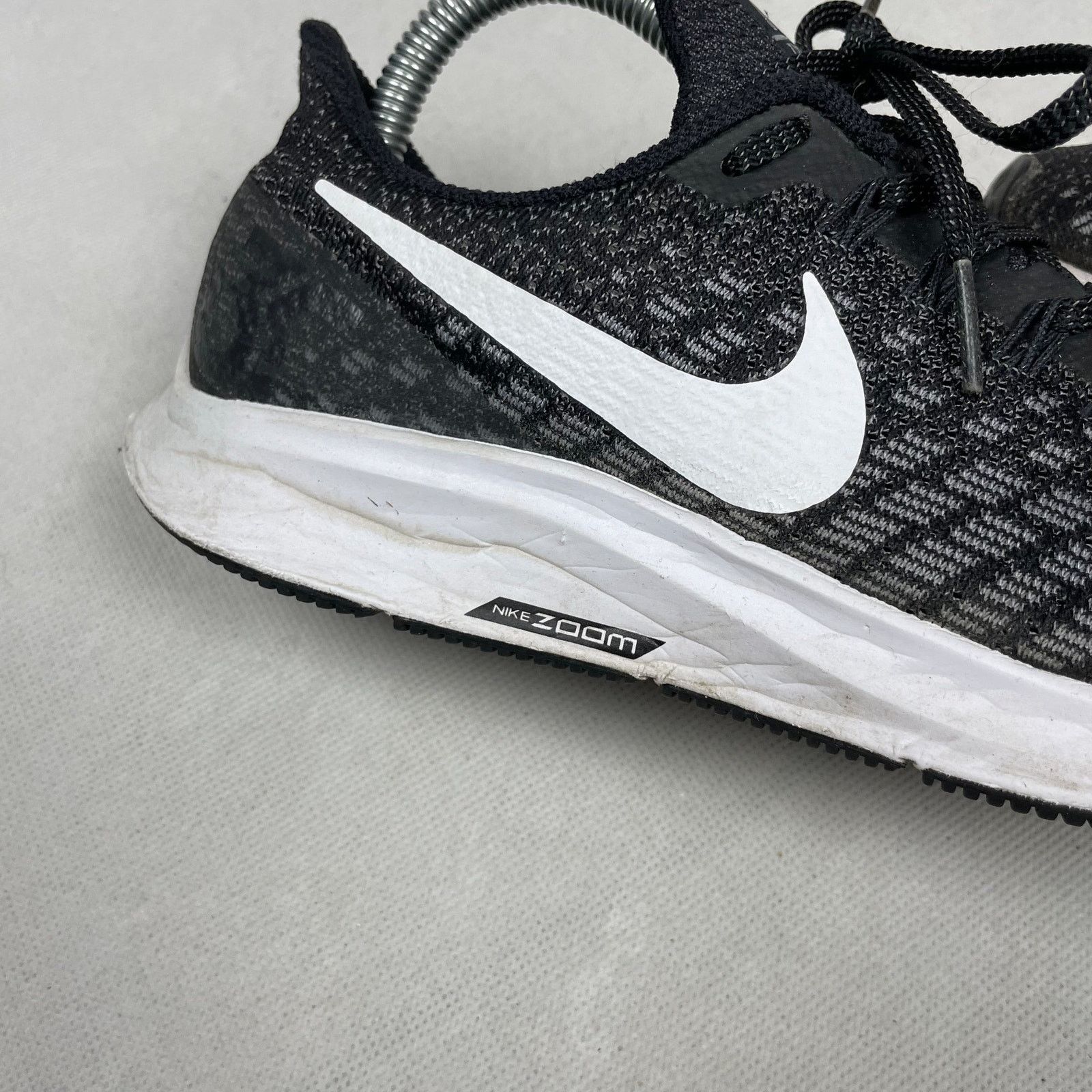 Nike Nike Air Zoom Pegasus 35 942855-001 Women Black/Gray Shoes 7 Size US 7 / IT 37 - 6 Thumbnail