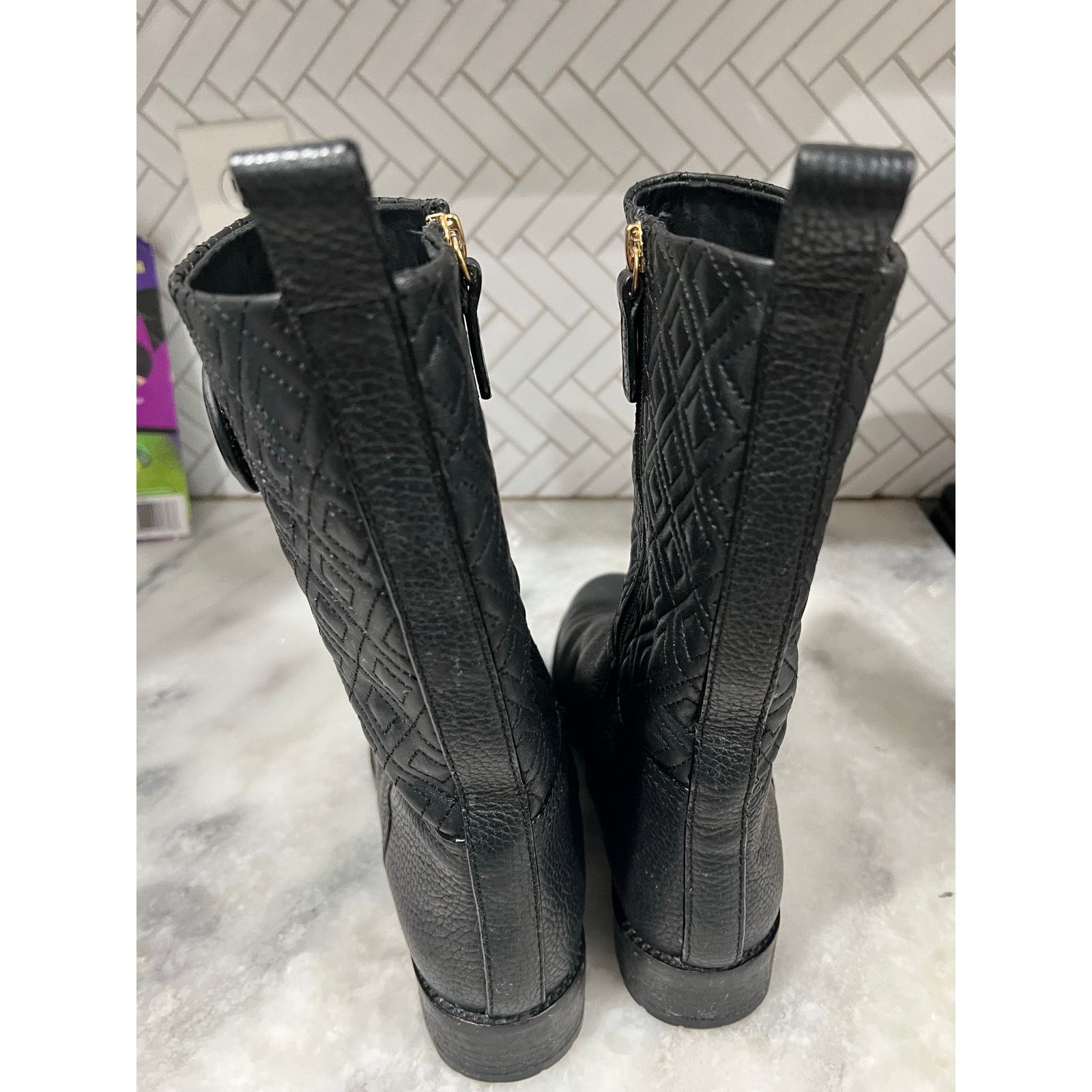 Tory Burch Tory Burch Marion Quilted Short Boots Women’s Size 9M Size US 9 / IT 39 - 6 Thumbnail