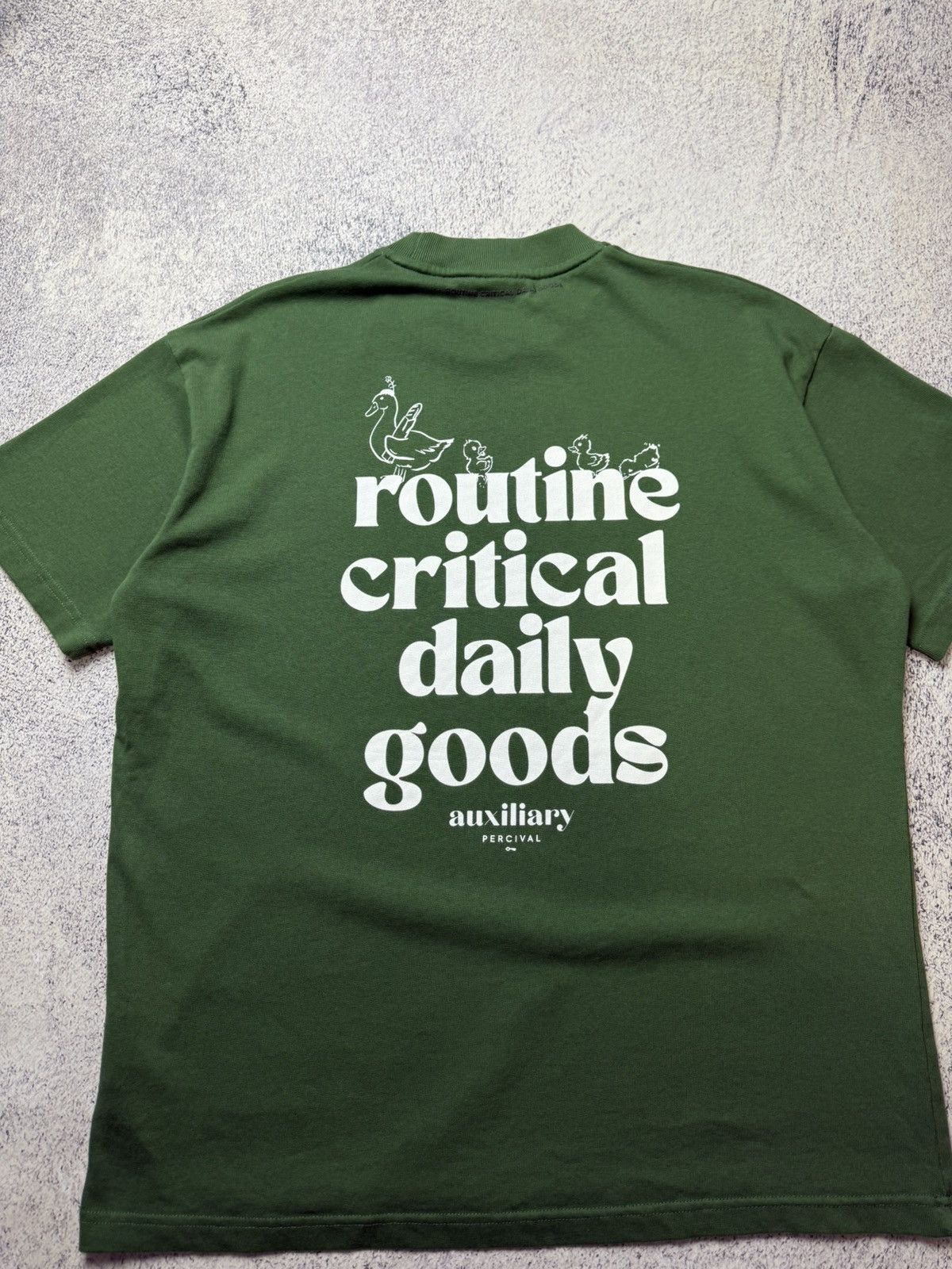 Percival Mens Percival T shirt Auxiliary Routine Critical Goods Size US S / EU 44-46 / 1 - 18 Thumbnail