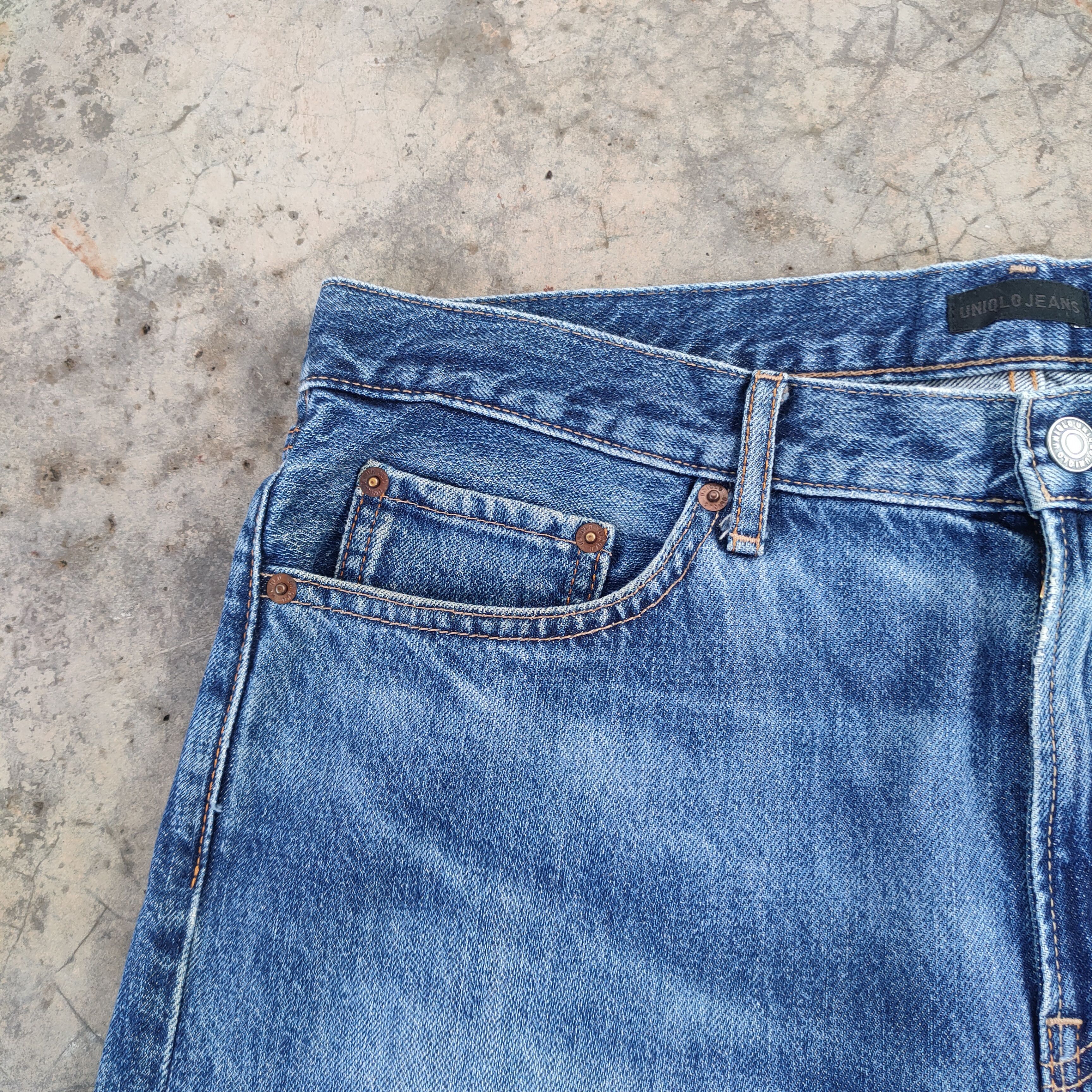 Japanese Brand × Jean × Vintage VINTAGE JAPANESE FADED JEANS DENIM PANTS Size US 35 - 5 Thumbnail