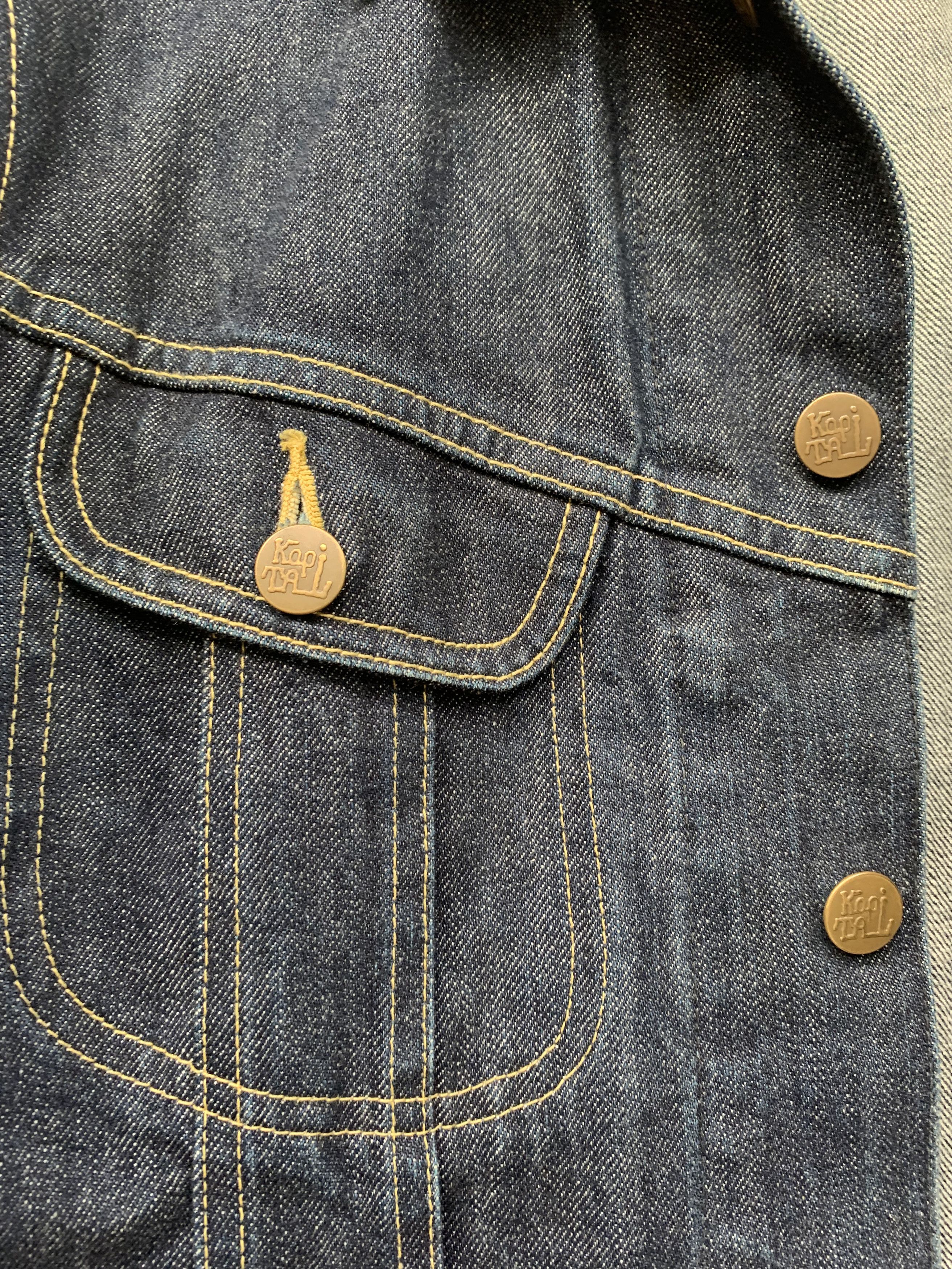 Kapital Kapital Denim Jacket Indigo - Long Varant Size US XS / EU 42 / 0 - 3 Thumbnail