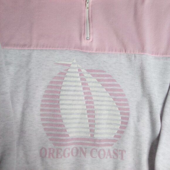 Other Vintage 80s Oregon Coast Sailboat Zipper Sweatshirt Size US XL / EU 56 / 4 - 1 Thumbnail