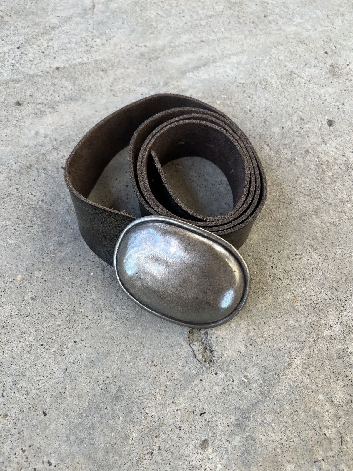 Burton Burton Leather Belt Size XL Size 36 - 1 Thumbnail
