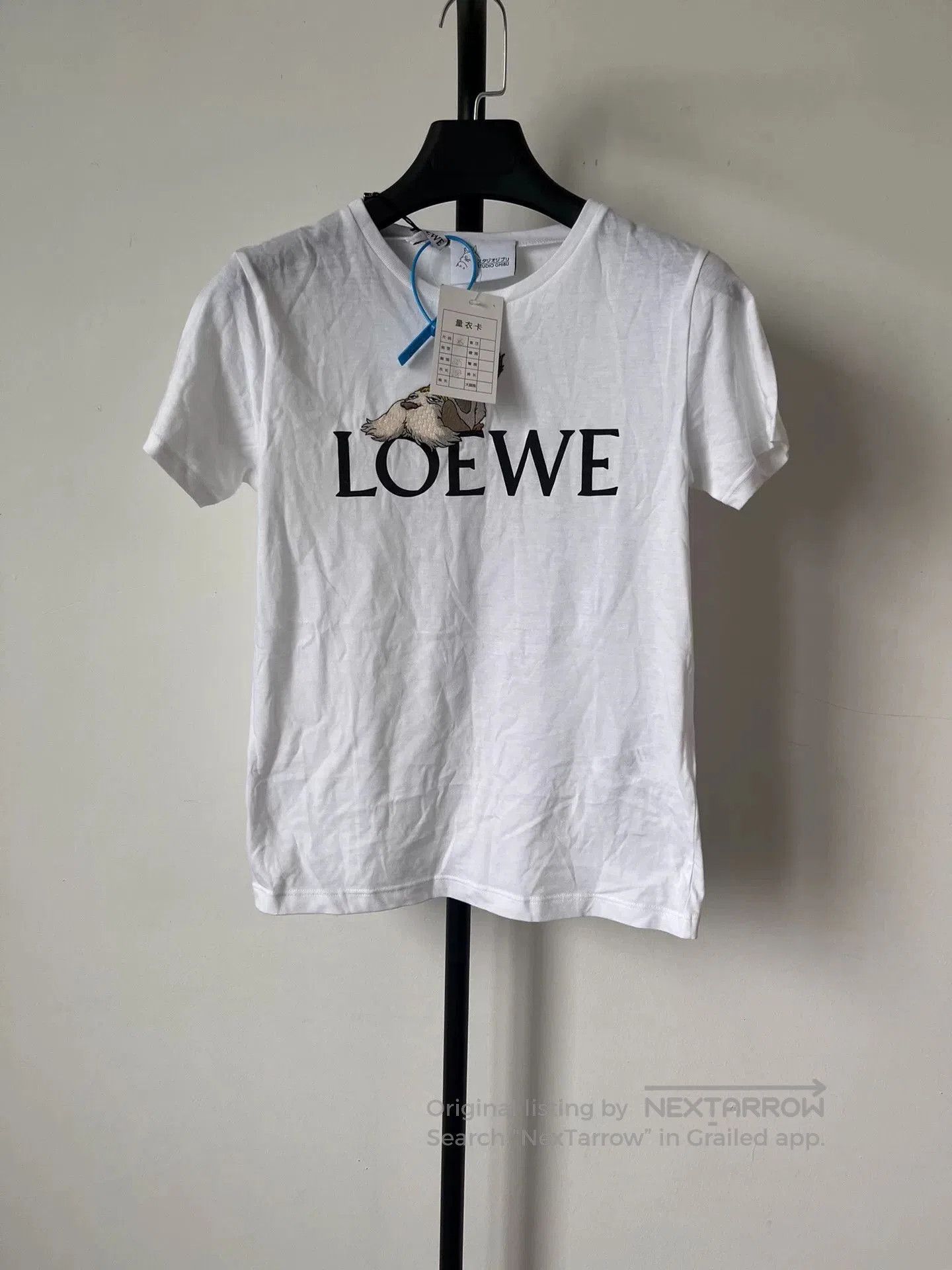LOEWE x Howl's Moving Castle Logo T-Shirt.
